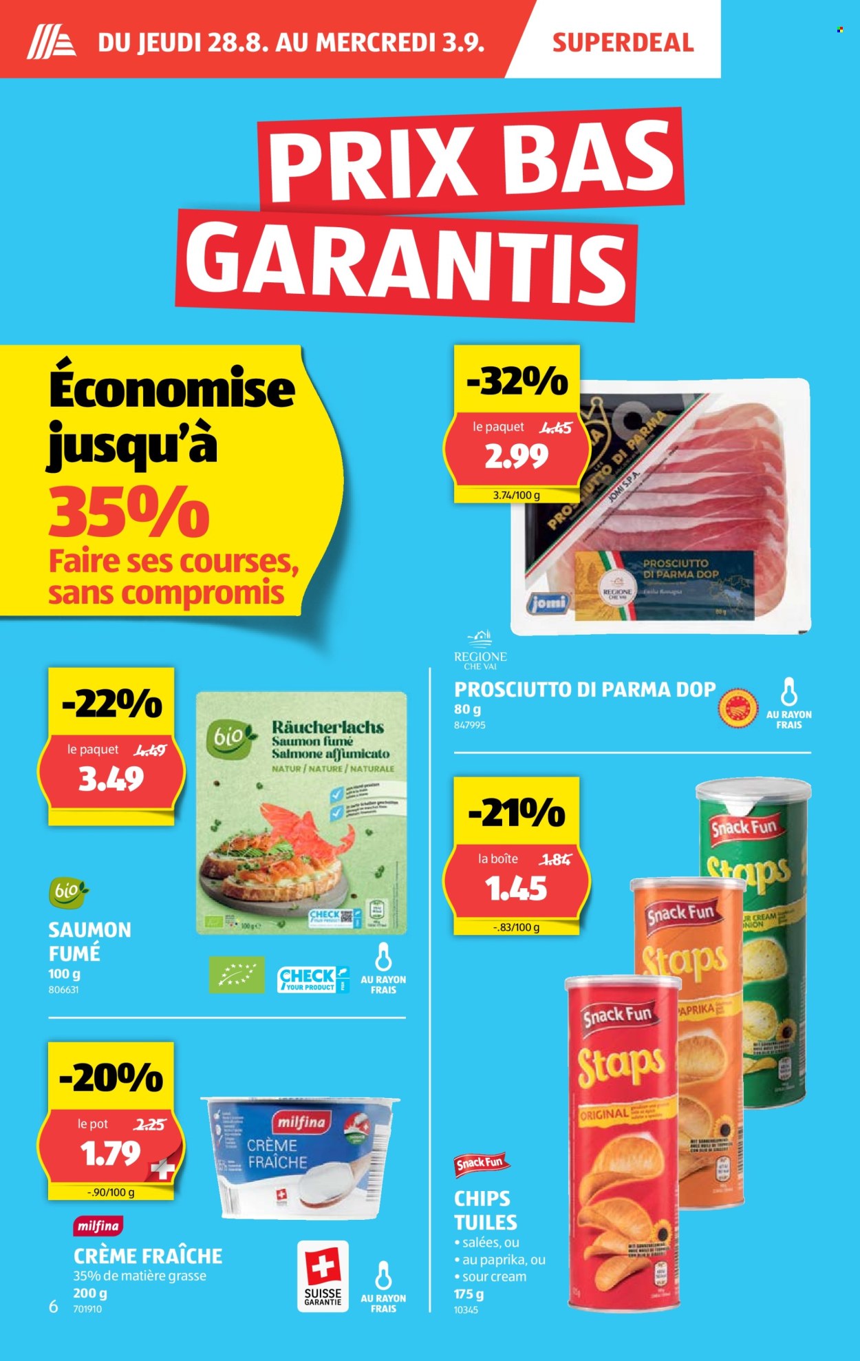 Catalogue Aldi - 28.8.2025 - 3.9.2025. Page 6. Page 6