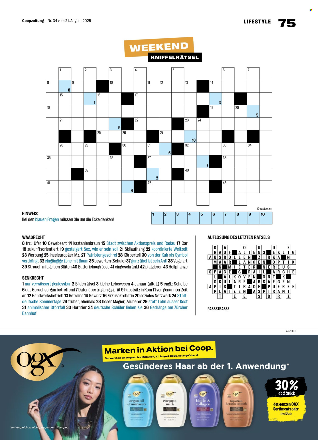 Catalogue Coop - 21.8.2025 - 27.8.2025. Page 75. Page 75