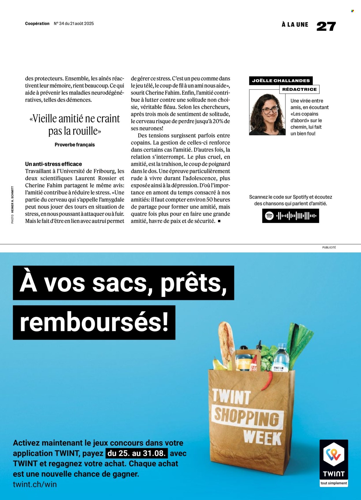 Catalogue Coop - 21.8.2025 - 27.8.2025. Page 27. Page 27