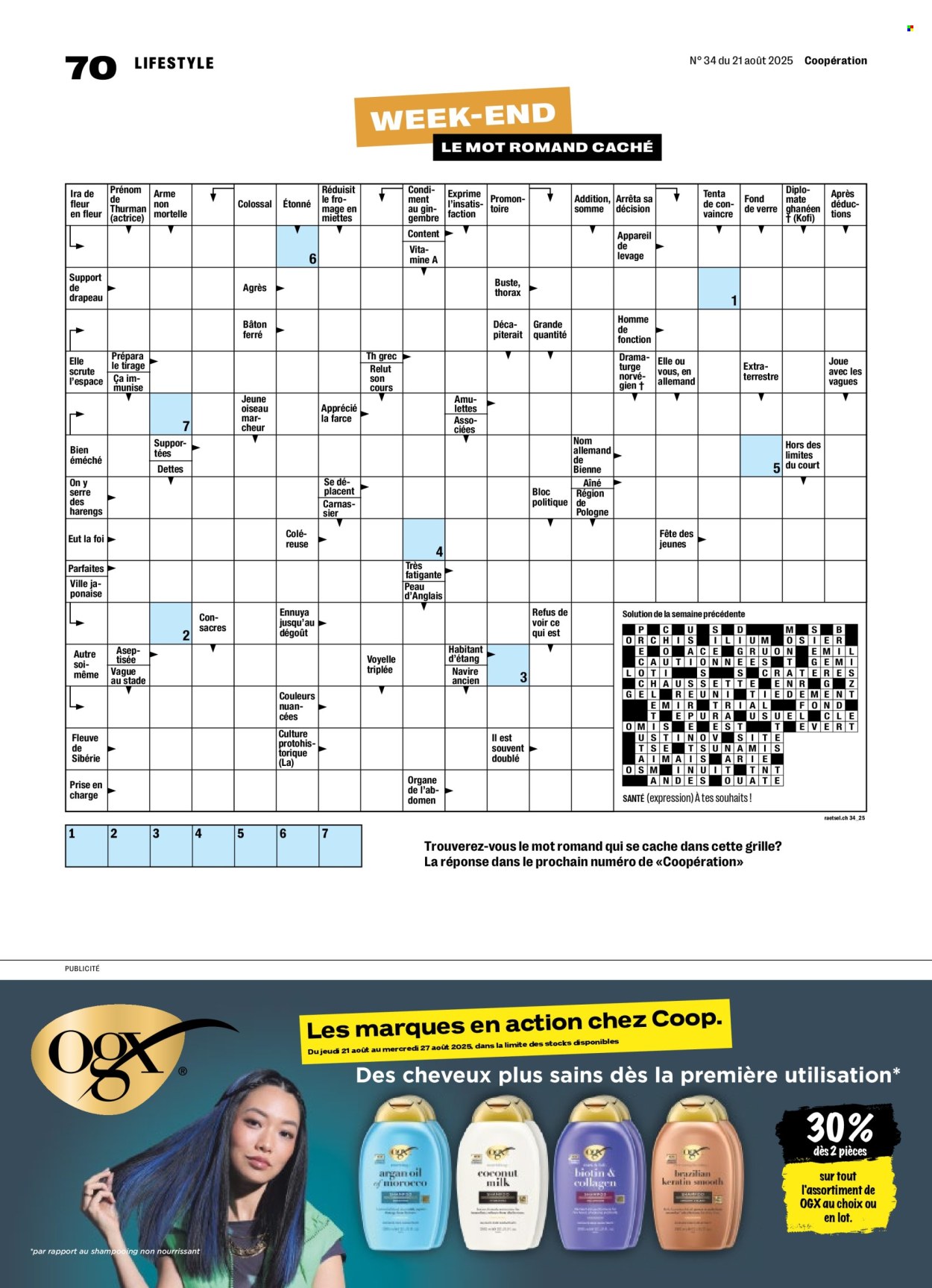 Catalogue Coop - 21.8.2025 - 27.8.2025. Page 70. Page 70
