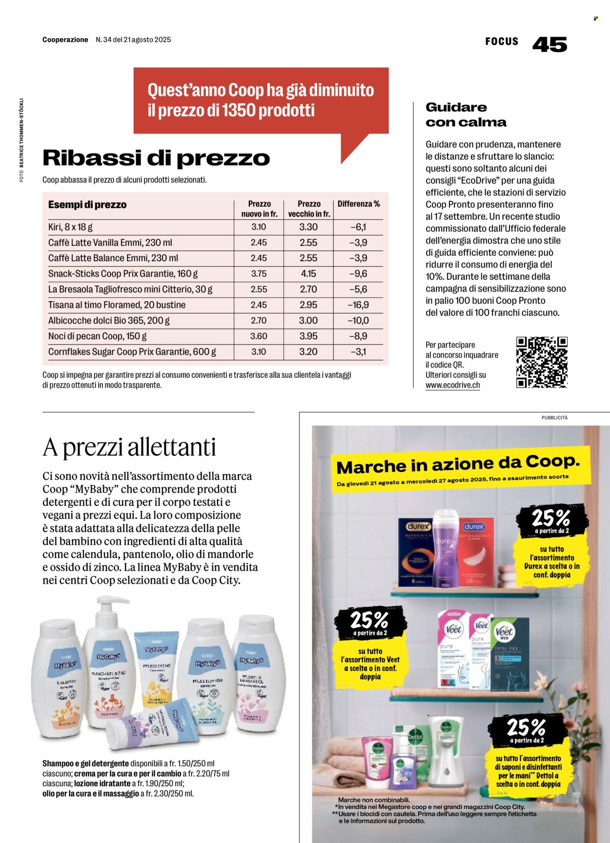 Catalogue Coop - 21.8.2025 - 27.8.2025. Page 45. Page 45