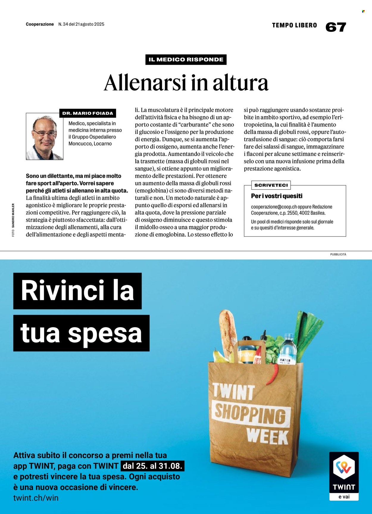 Catalogue Coop - 21.8.2025 - 27.8.2025. Page 67. Page 67