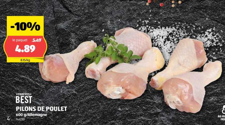 BEST PILONS DE POULET