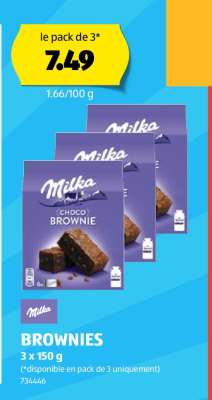 Milka BROWNIES
