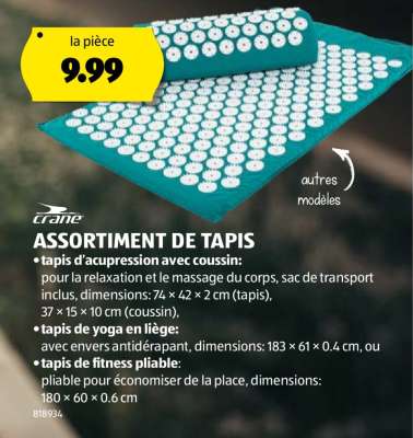 ASSORTIMENT DE TAPIS