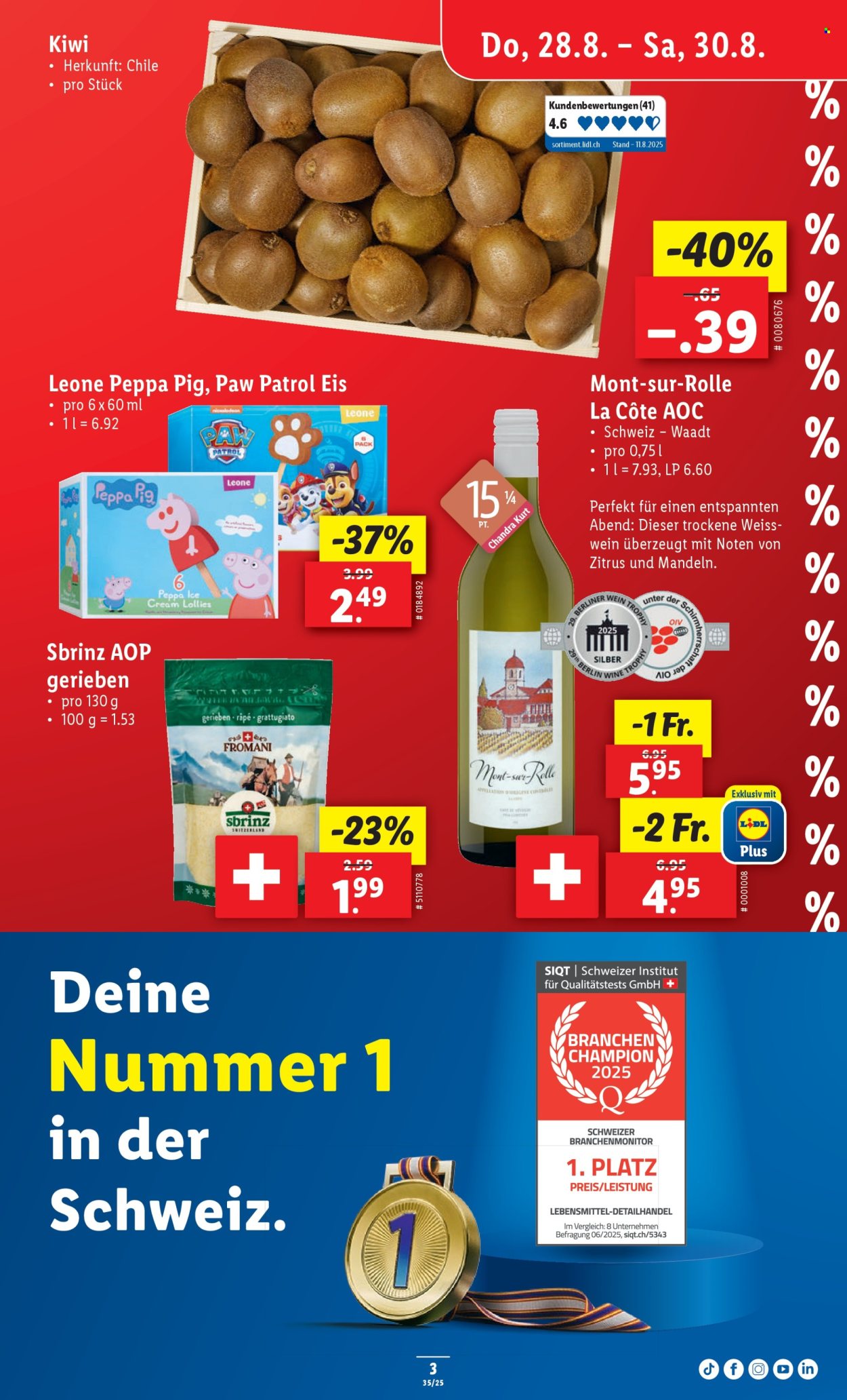 Catalogue Lidl - 28.8.2025 - 3.9.2025. Page 3. Page 3