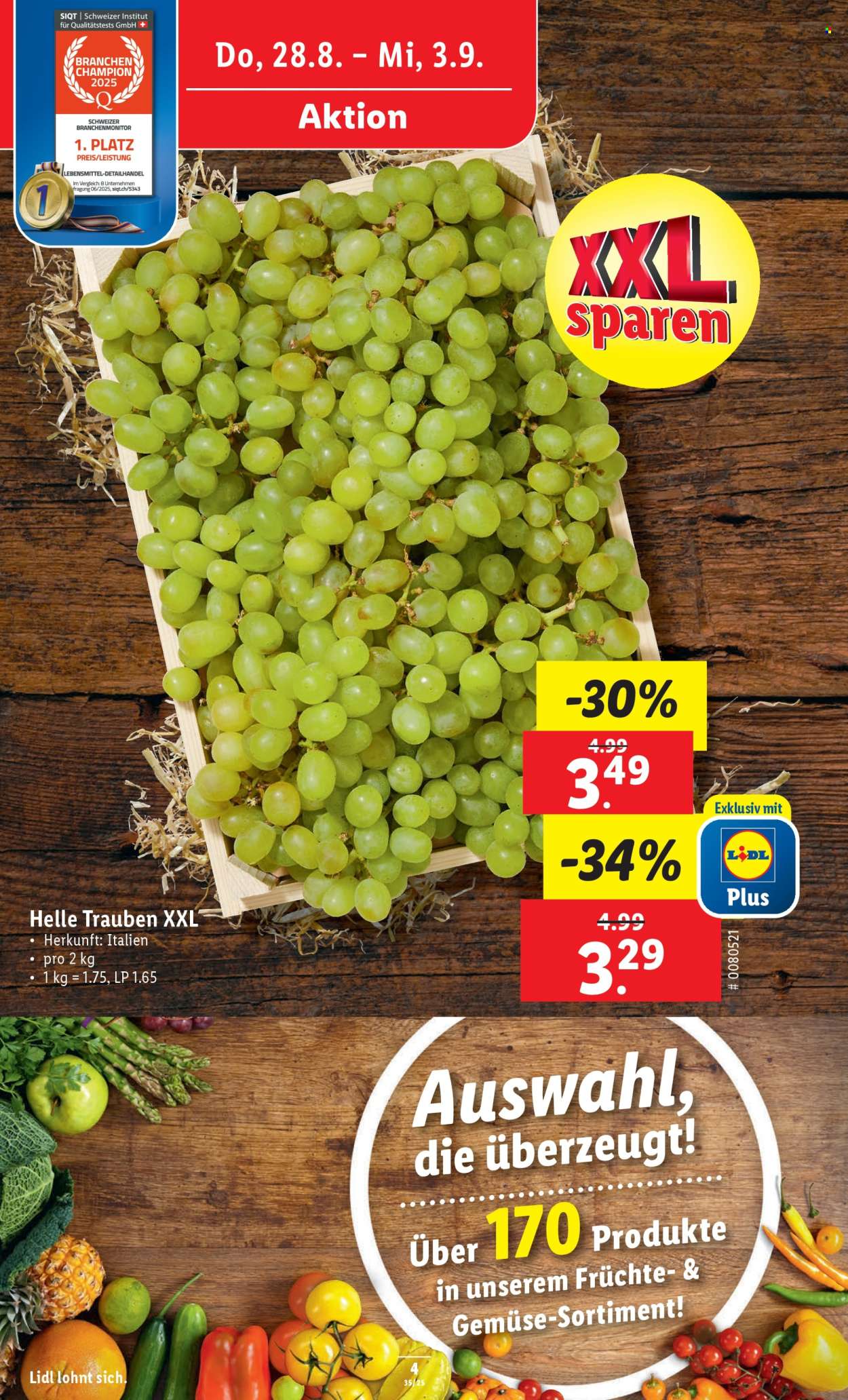 Catalogue Lidl - 28.8.2025 - 3.9.2025. Page 4. Page 4