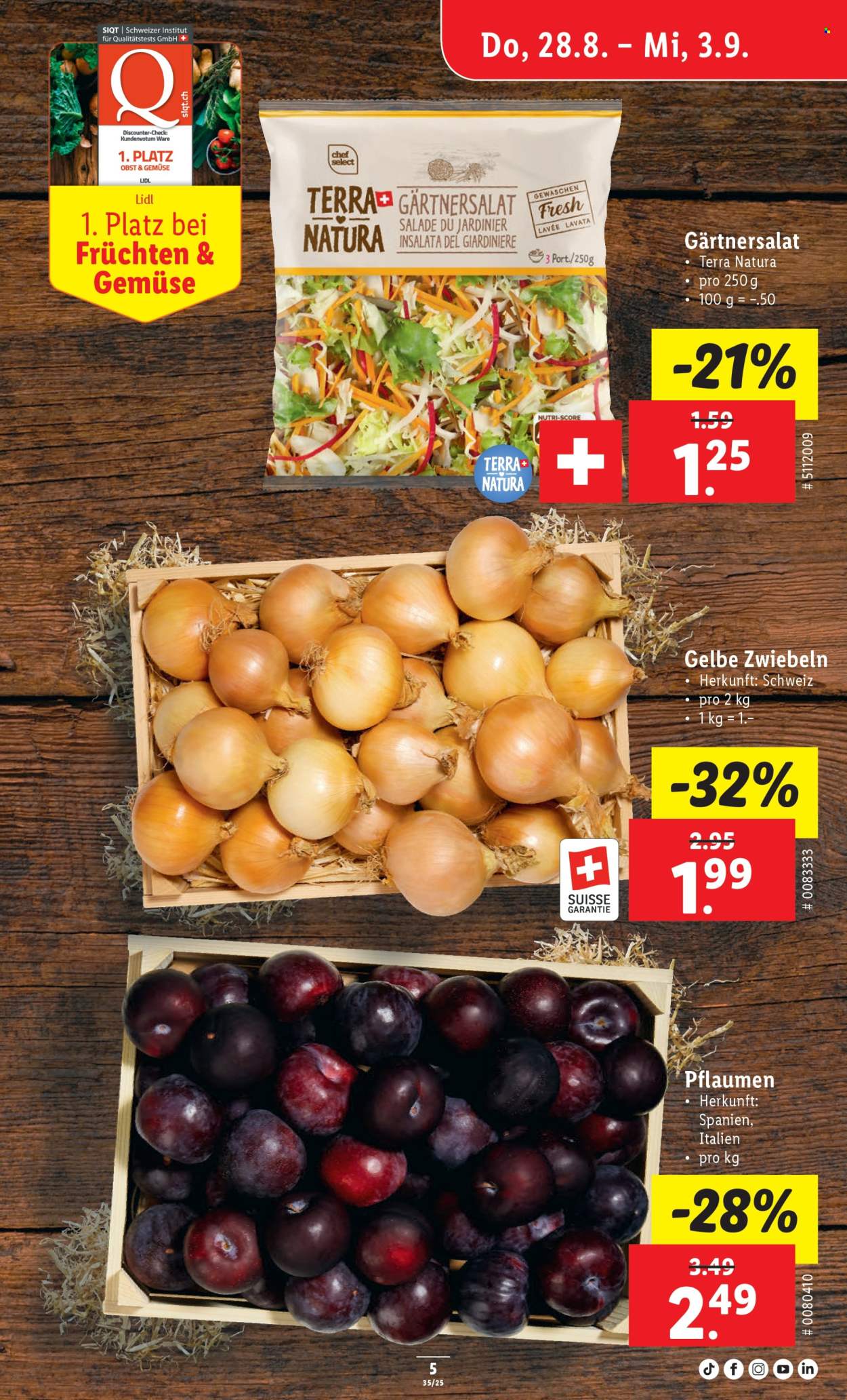 Catalogue Lidl - 28.8.2025 - 3.9.2025. Page 5. Page 5