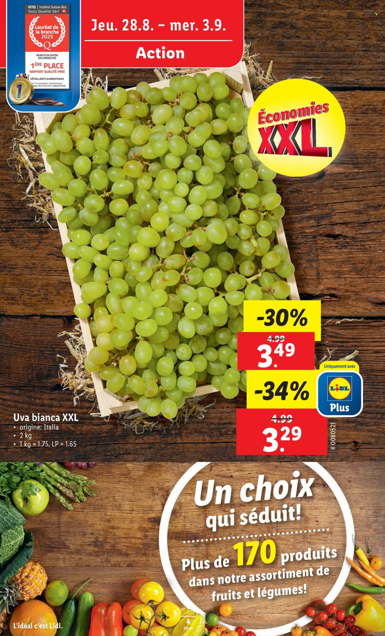 Catalogue Lidl - 28.8.2025 - 3.9.2025. Page 4. Page 4