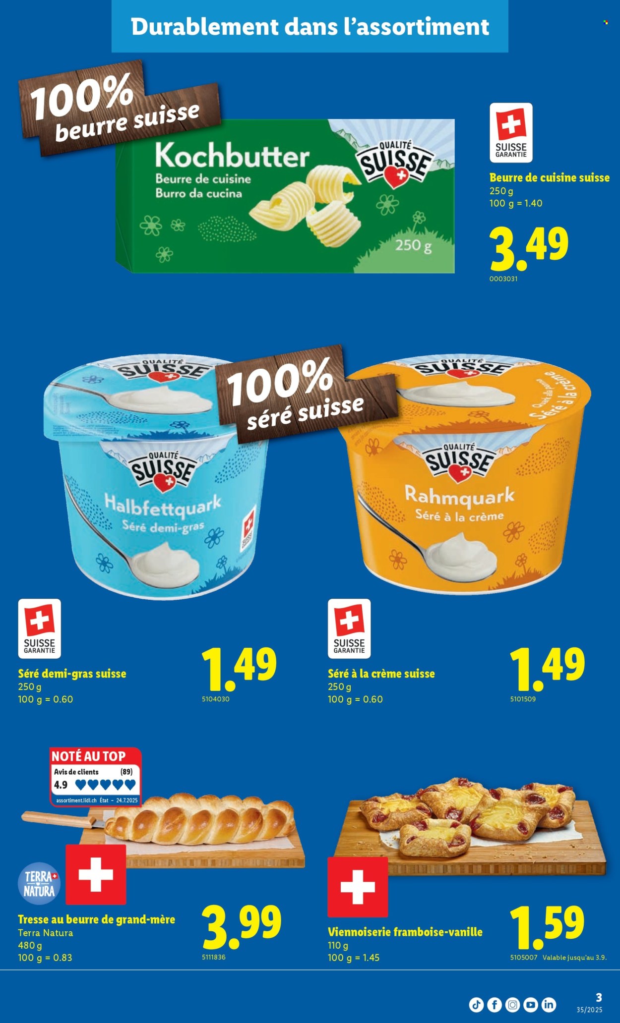 Catalogue Lidl - 28.8.2025 - 3.9.2025. Page 3. Page 3
