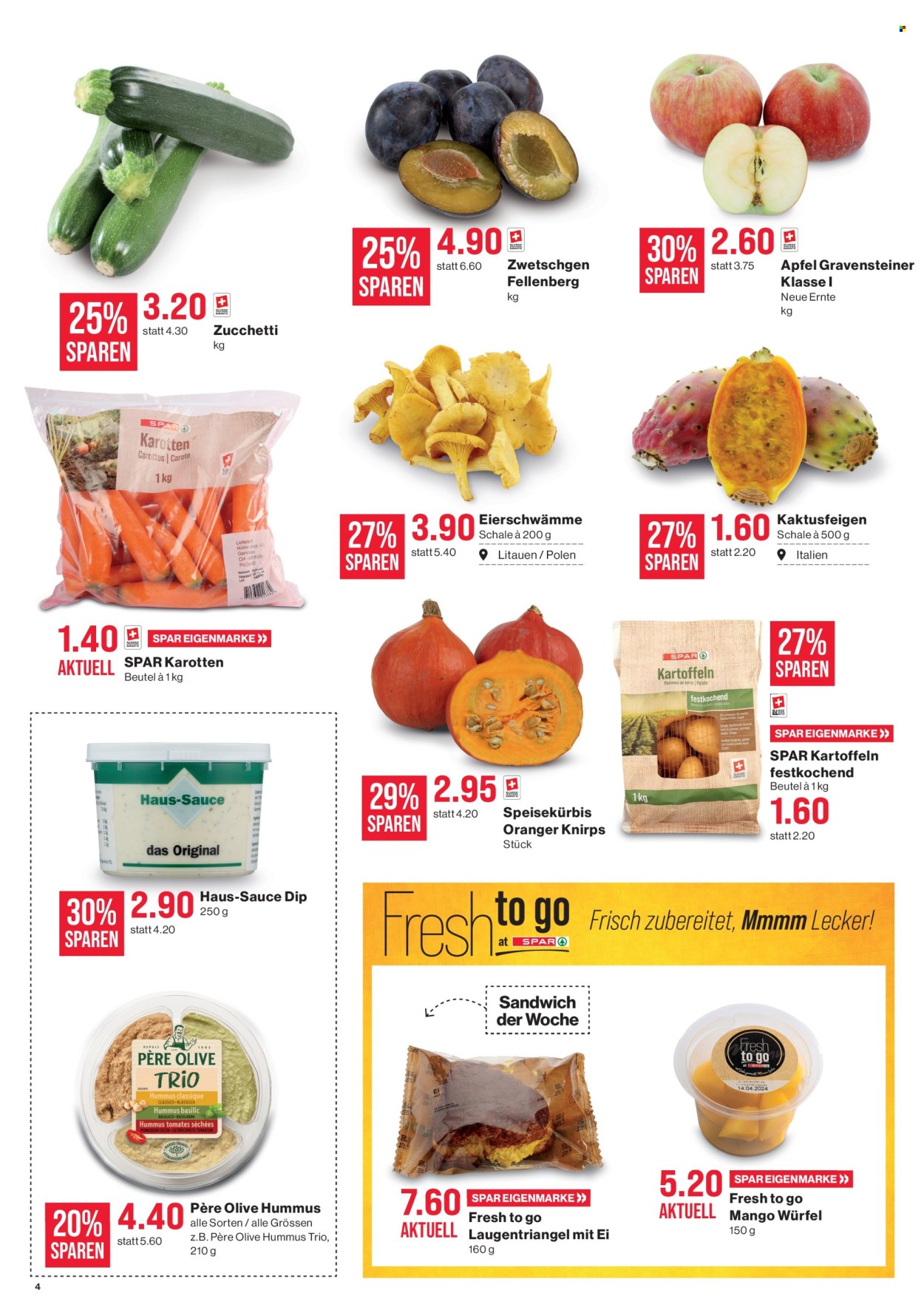 Catalogue SPAR - 28.8.2025 - 3.9.2025. Page 4. Page 4