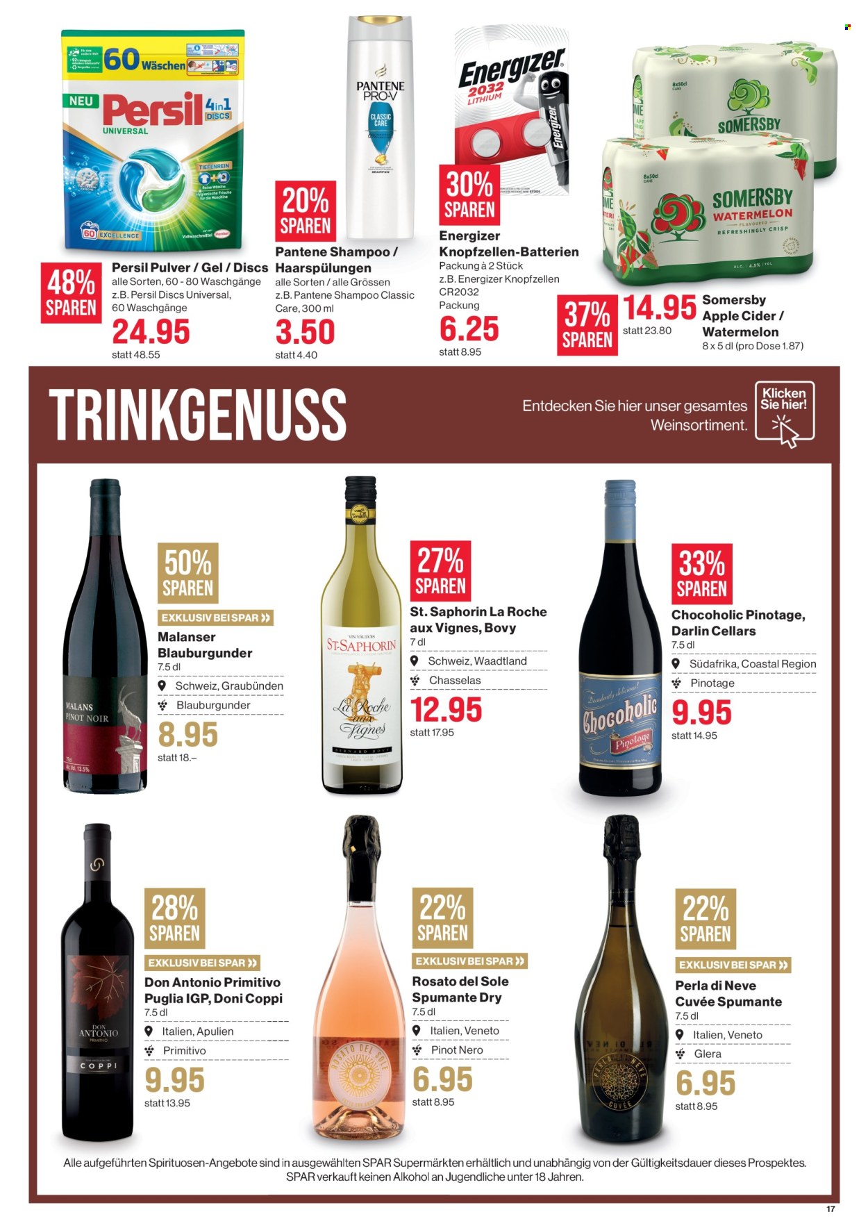 Catalogue SPAR - 28.8.2025 - 3.9.2025. Page 17. Page 17