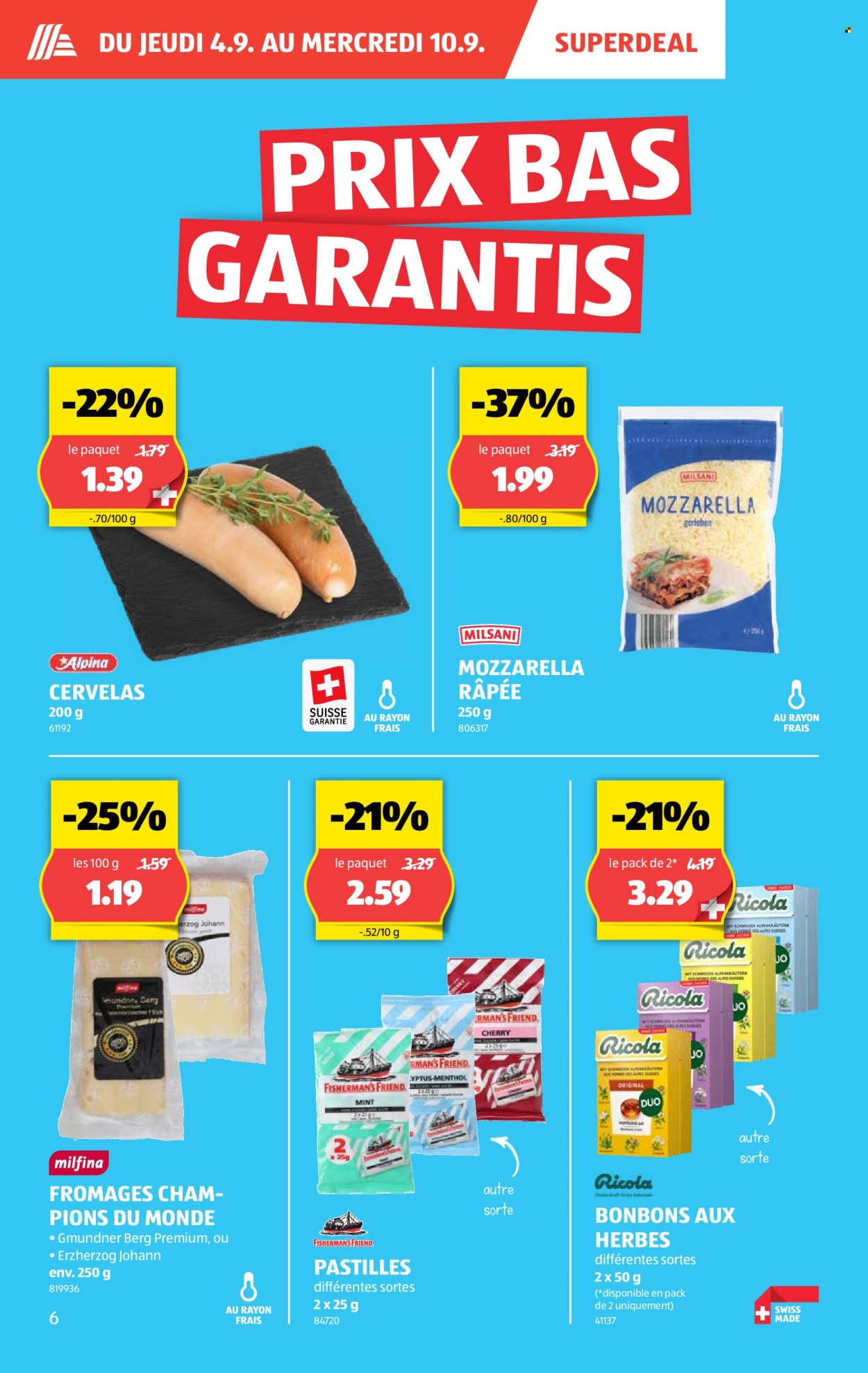 Catalogue Aldi - 4.9.2025 - 9.9.2025. Page 6. Page 6