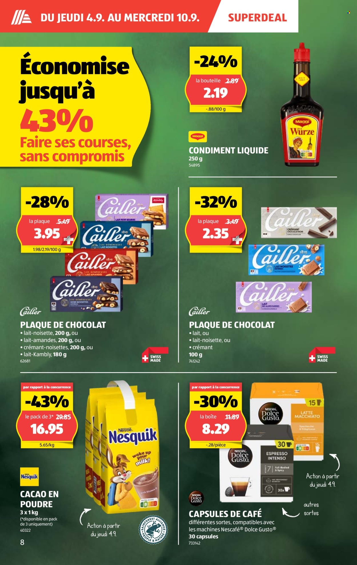 Catalogue Aldi - 4.9.2025 - 9.9.2025. Page 8. Page 8