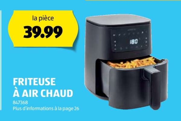 FRITEUSE À AIR CHAUD