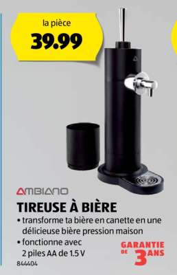 AMBIANO TIREUSE À BIÈRE