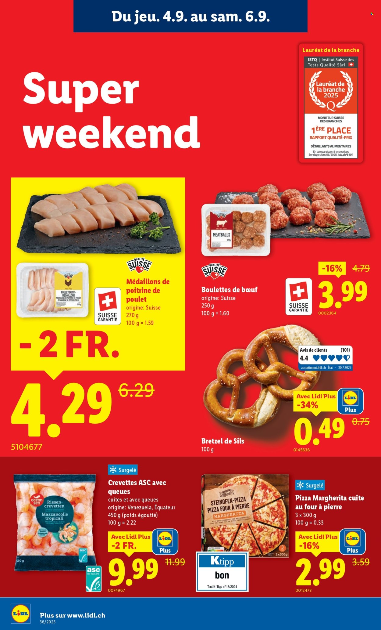 Catalogue Lidl - 4.9.2025 - 10.9.2025. Page 4. Page 4