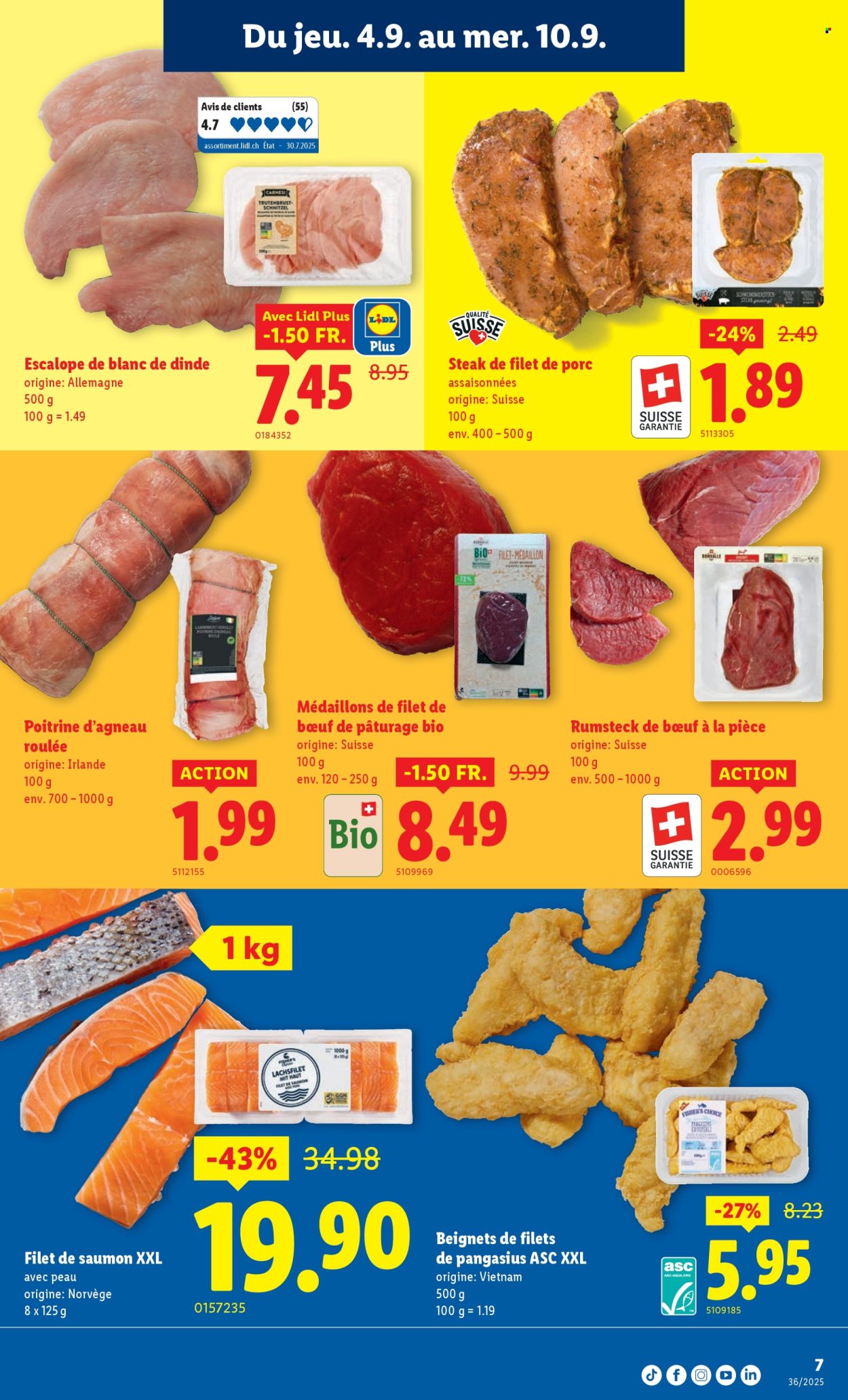 Catalogue Lidl - 4.9.2025 - 10.9.2025. Page 7. Page 7