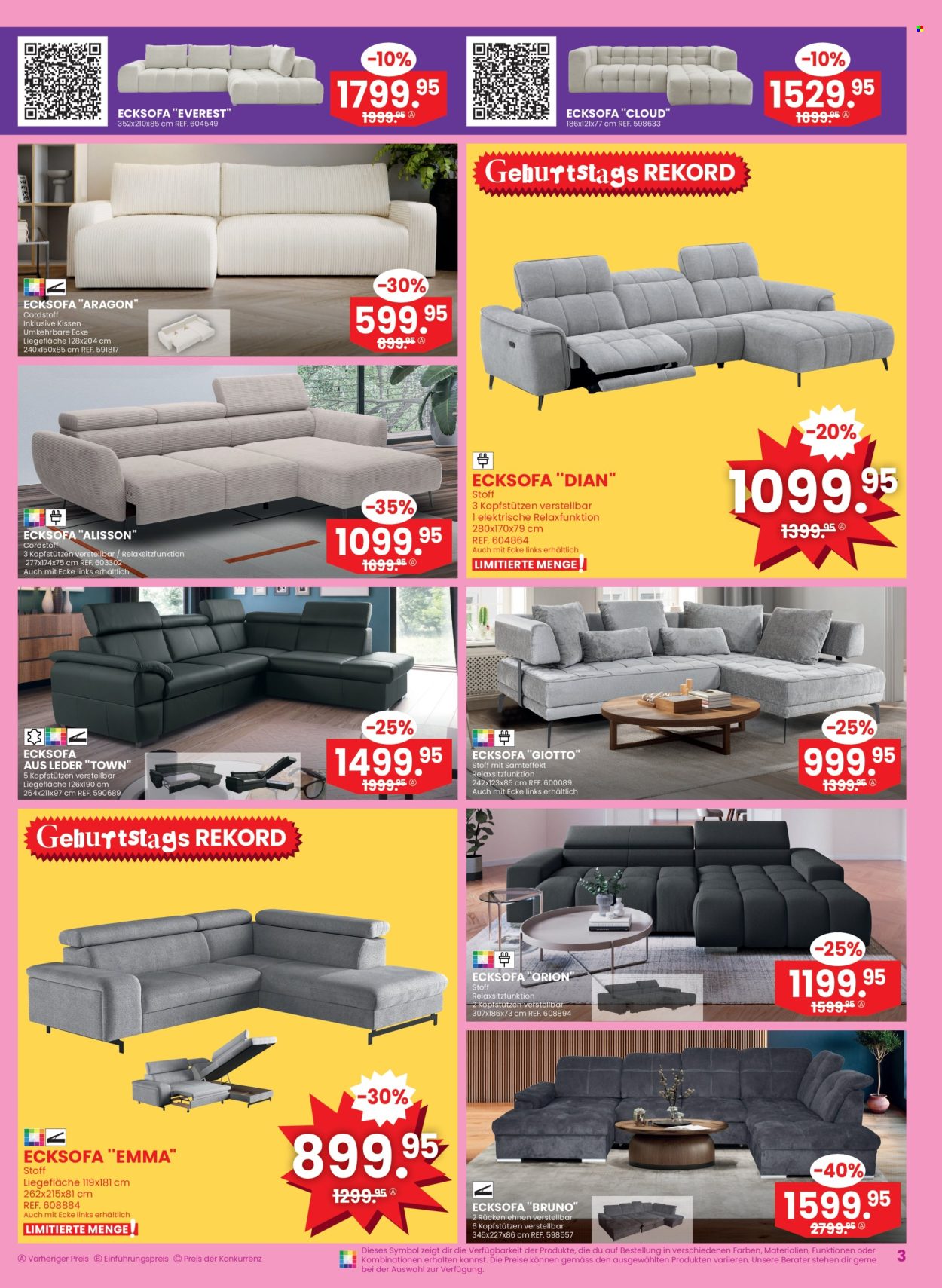 Catalogue Conforama - 3.9.2025 - 16.9.2025. Page 3. Page 3