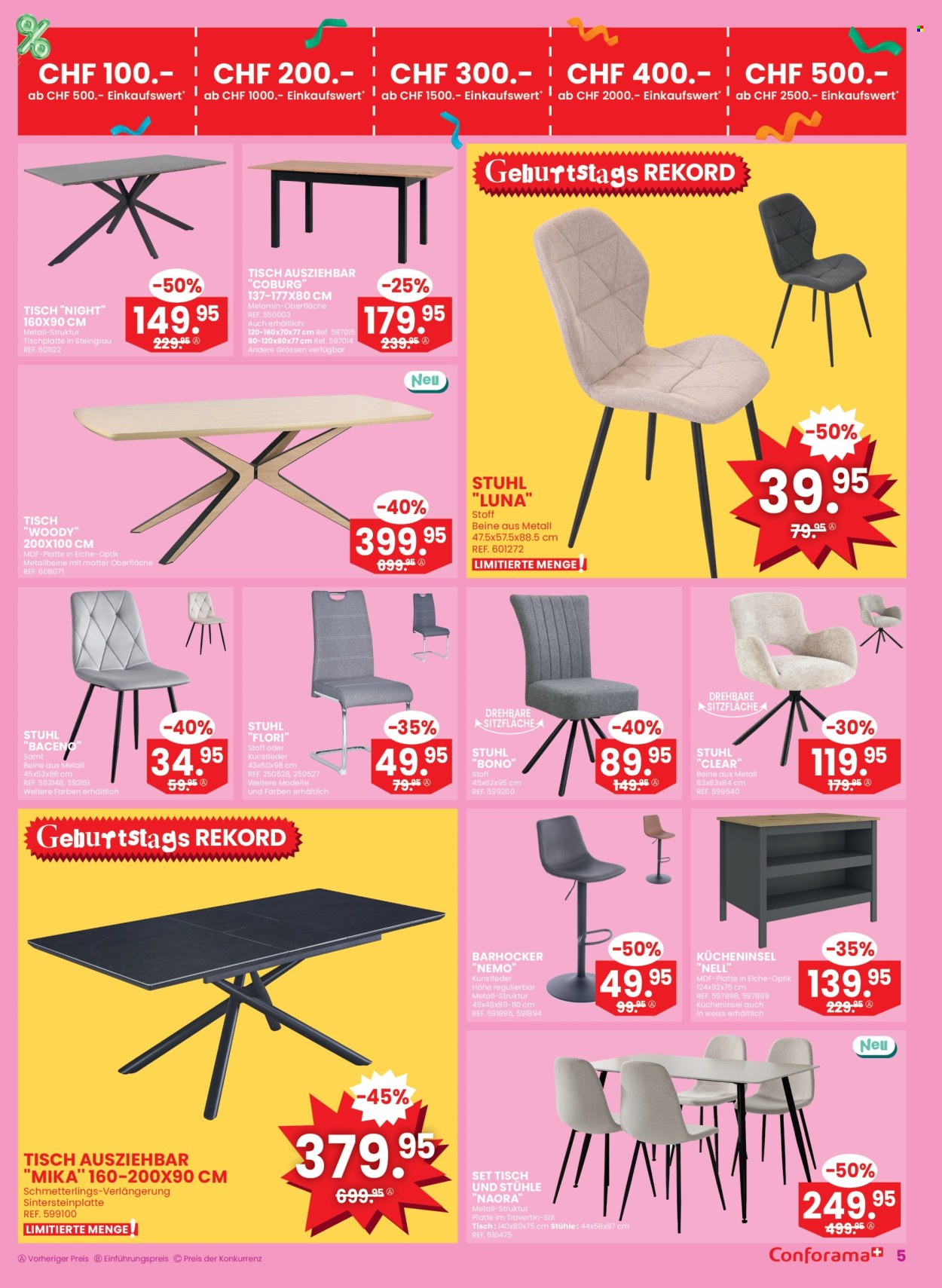 Catalogue Conforama - 3.9.2025 - 16.9.2025. Page 5. Page 5