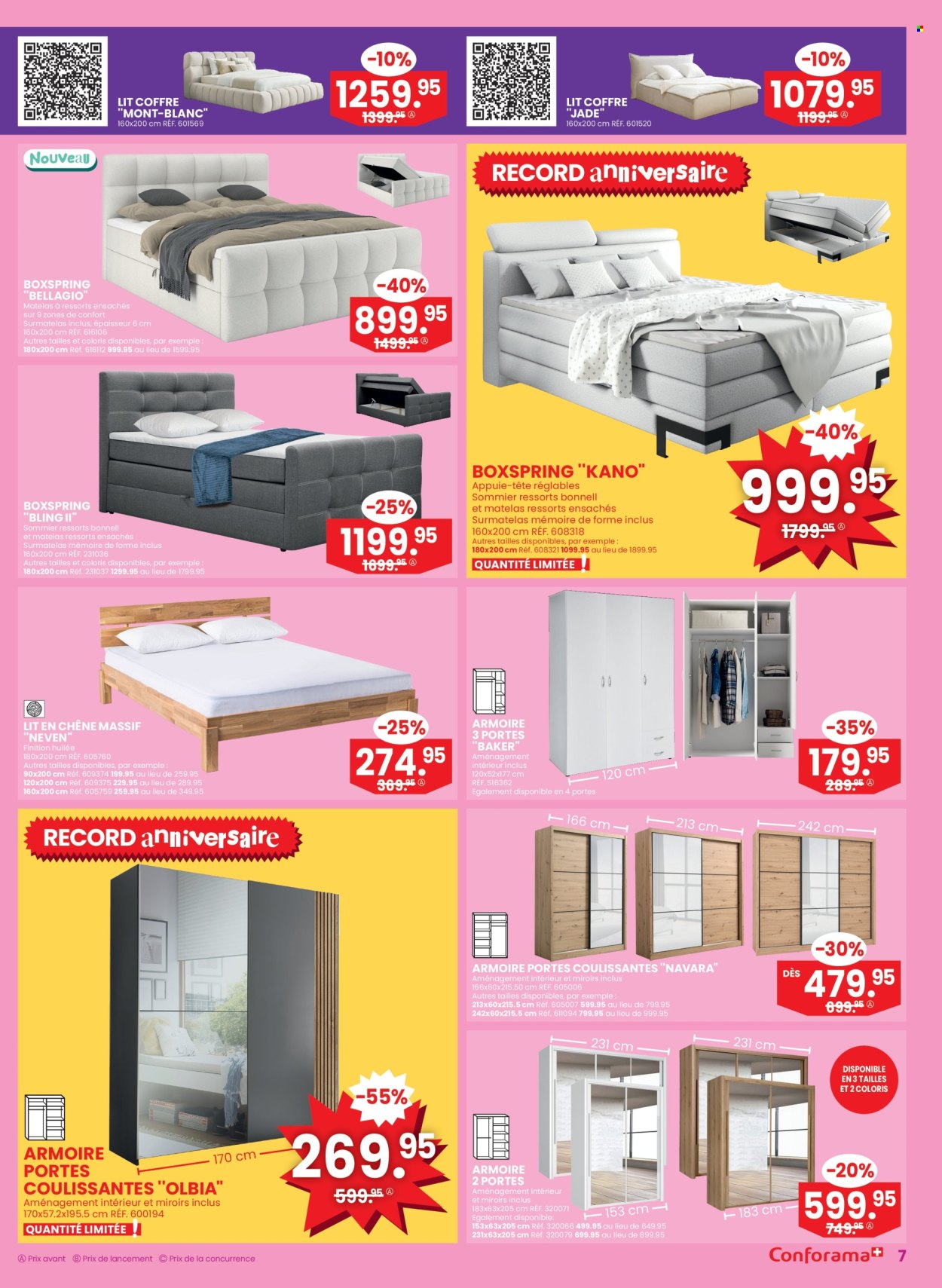 Catalogue Conforama - 3.9.2025 - 16.9.2025. Page 7. Page 7