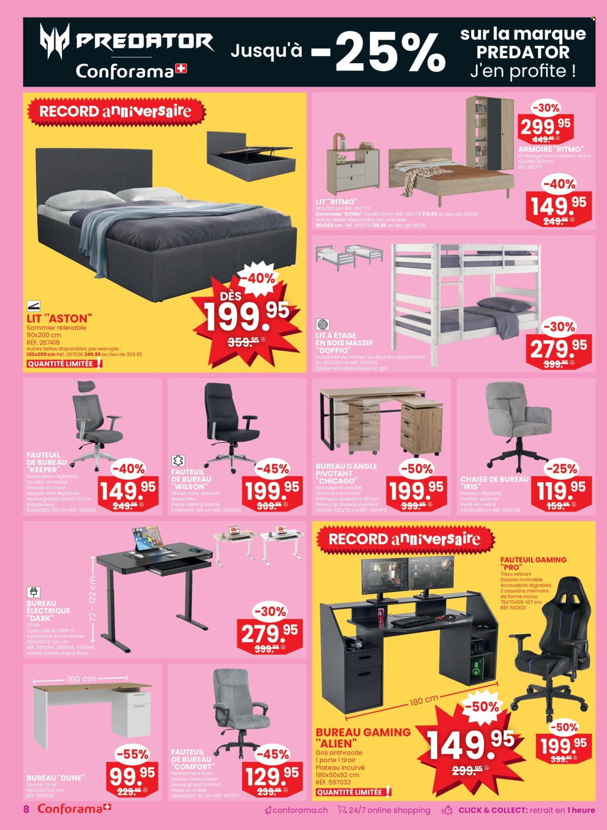 Catalogue Conforama - 3.9.2025 - 16.9.2025. Page 8. Page 8