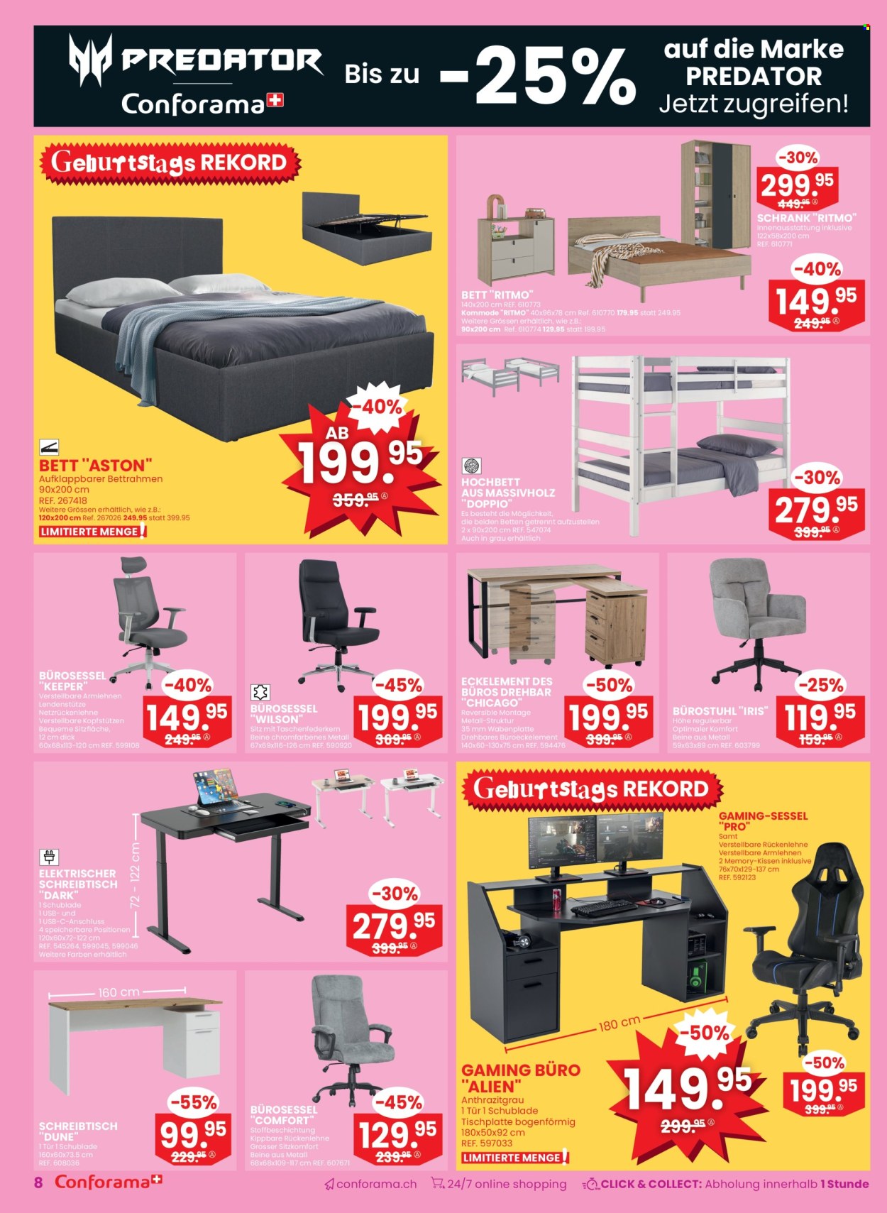 Catalogue Conforama - 3.9.2025 - 16.9.2025. Page 8. Page 8