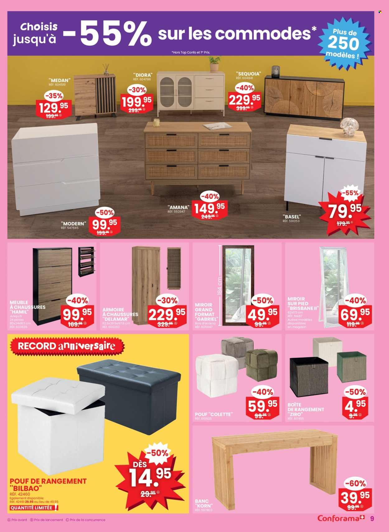 Catalogue Conforama - 3.9.2025 - 16.9.2025. Page 9. Page 9
