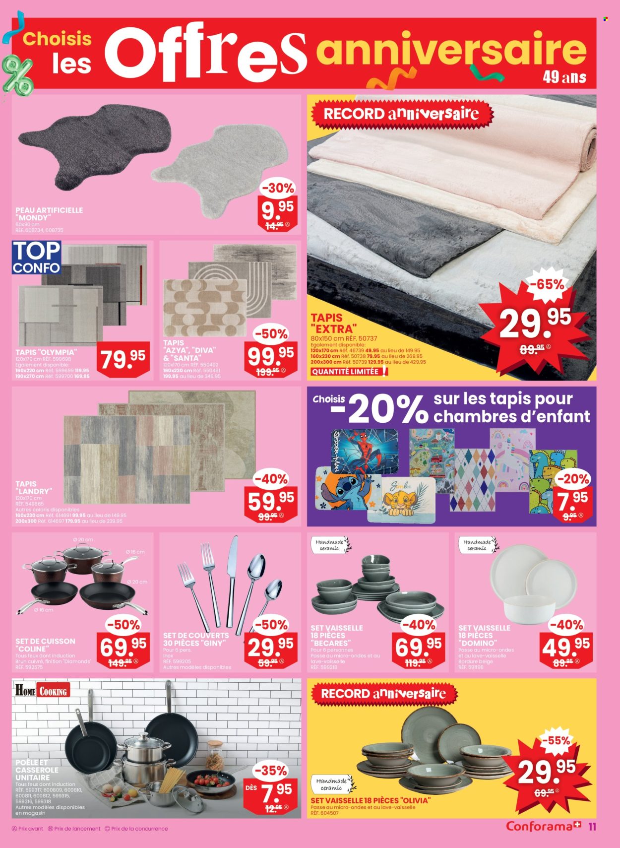 Catalogue Conforama - 3.9.2025 - 16.9.2025. Page 11. Page 11