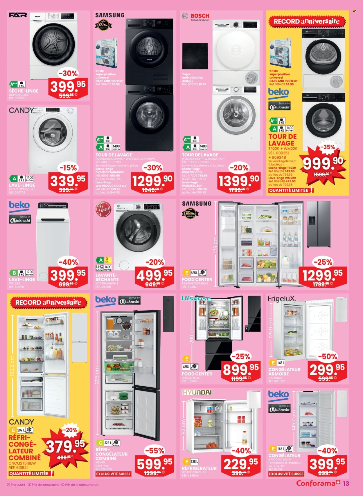 Catalogue Conforama - 3.9.2025 - 16.9.2025. Page 13. Page 13