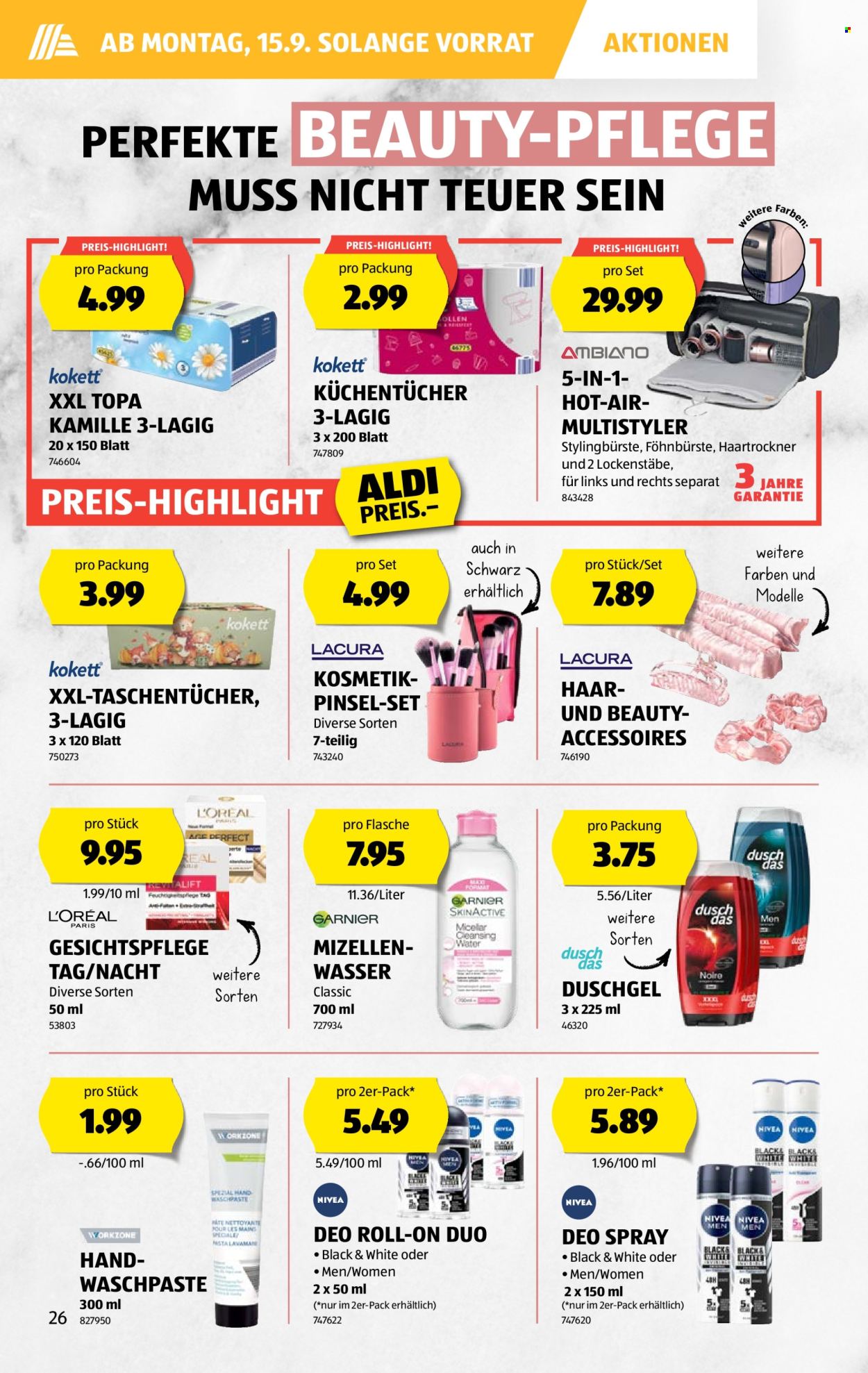 Catalogue Aldi - 11.9.2025 - 17.9.2025. Page 26. Page 26