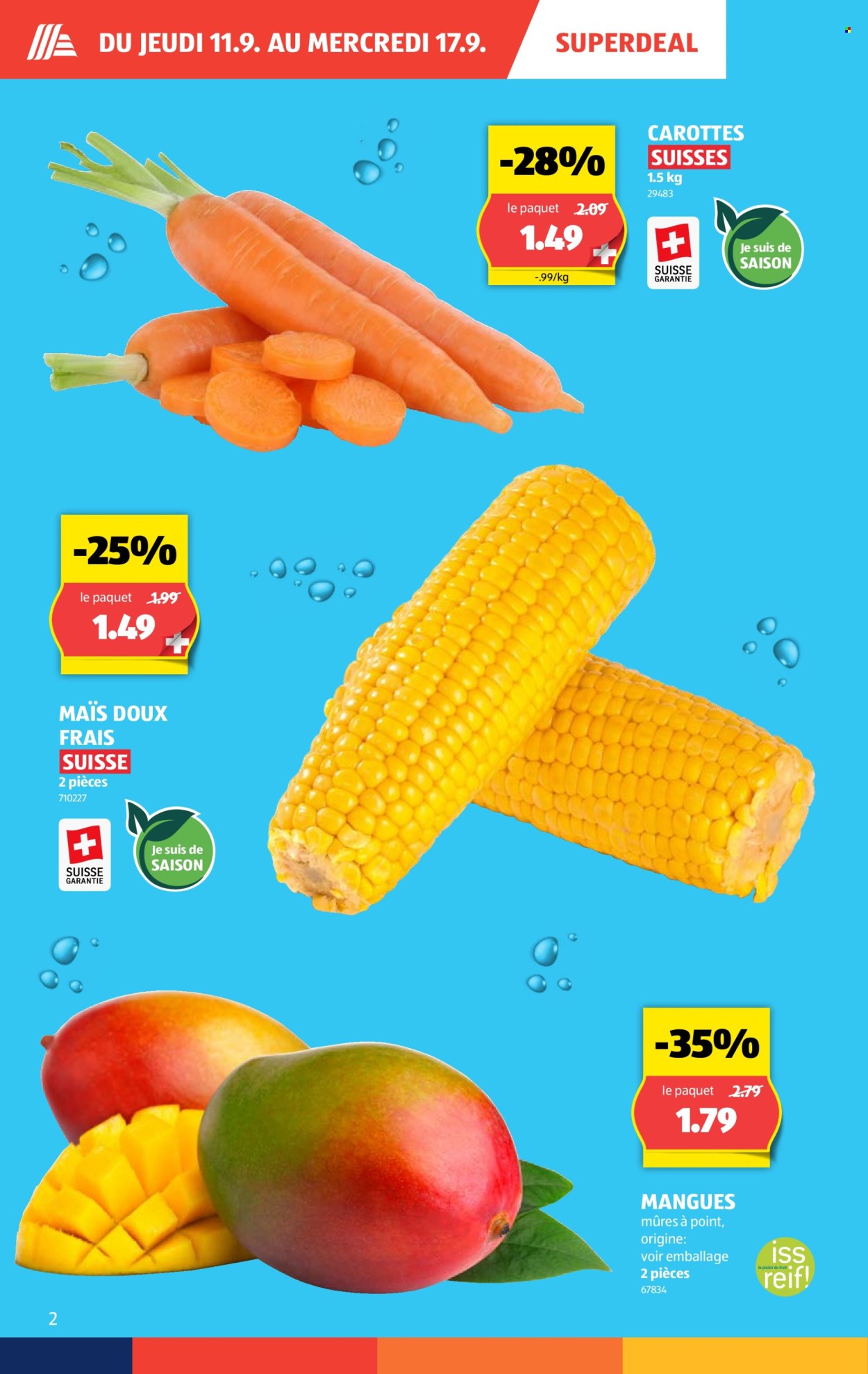 Catalogue Aldi - 11.9.2025 - 17.9.2025. Page 2. Page 2