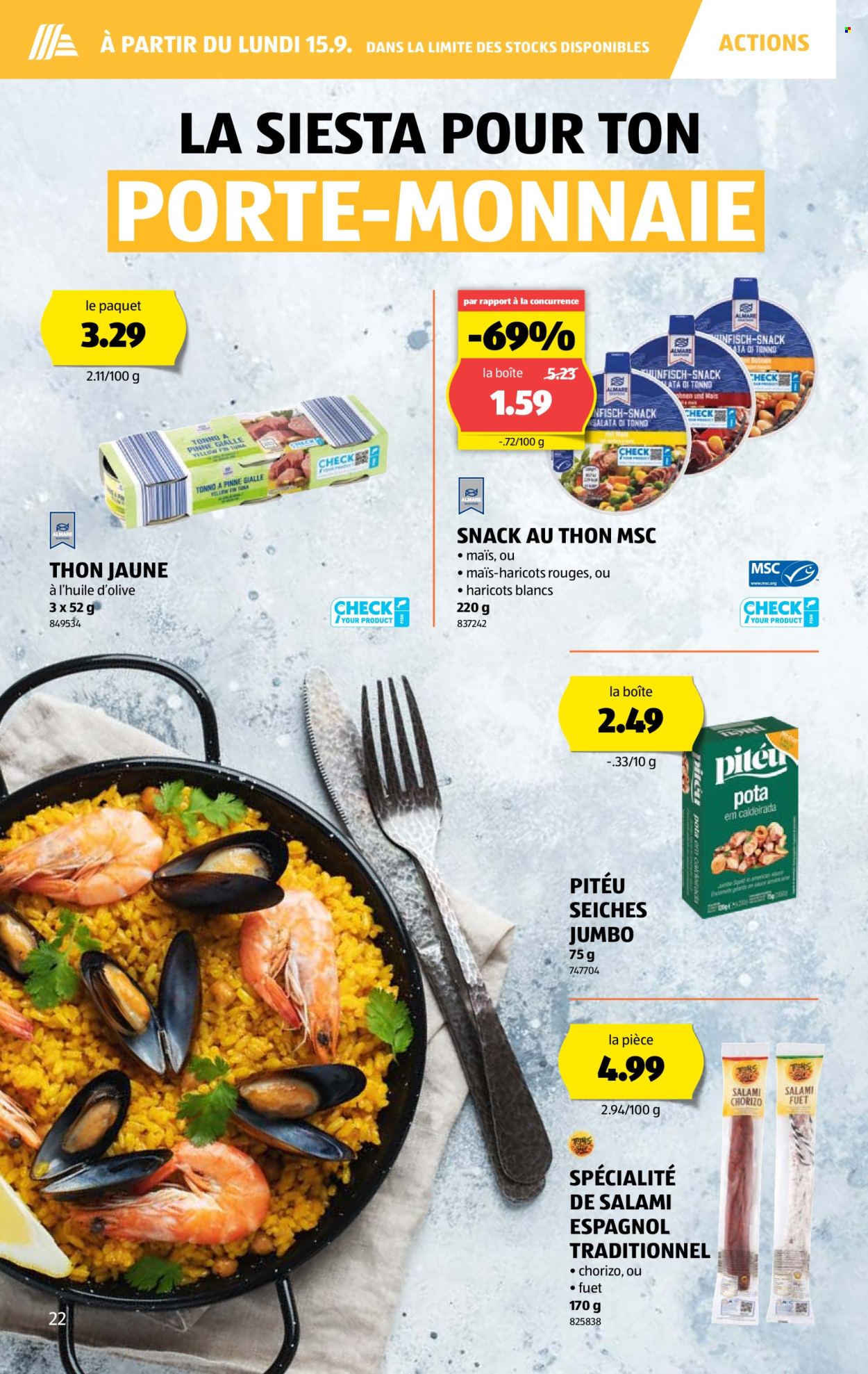 Catalogue Aldi - 11.9.2025 - 17.9.2025. Page 22. Page 22