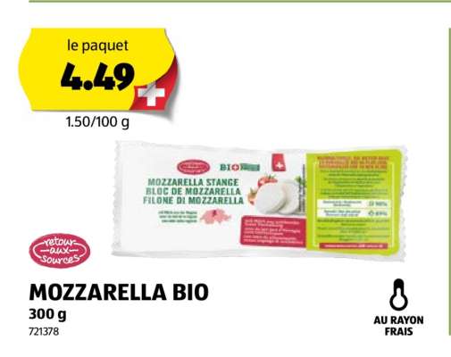 MOZZARELLA BIO