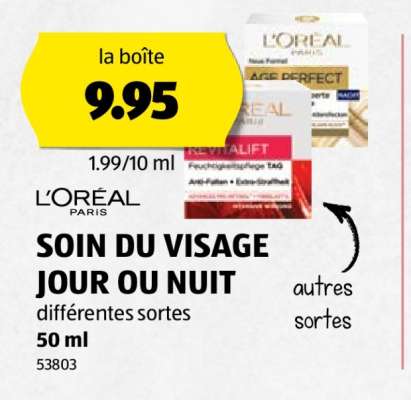 L'Oréal Paris Soin du Visage Jour ou Nuit