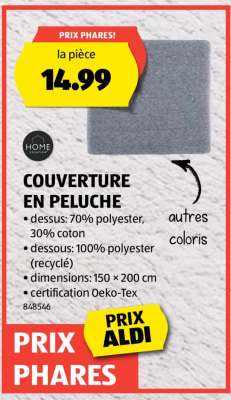 COUVERTURE EN PELUCHE
