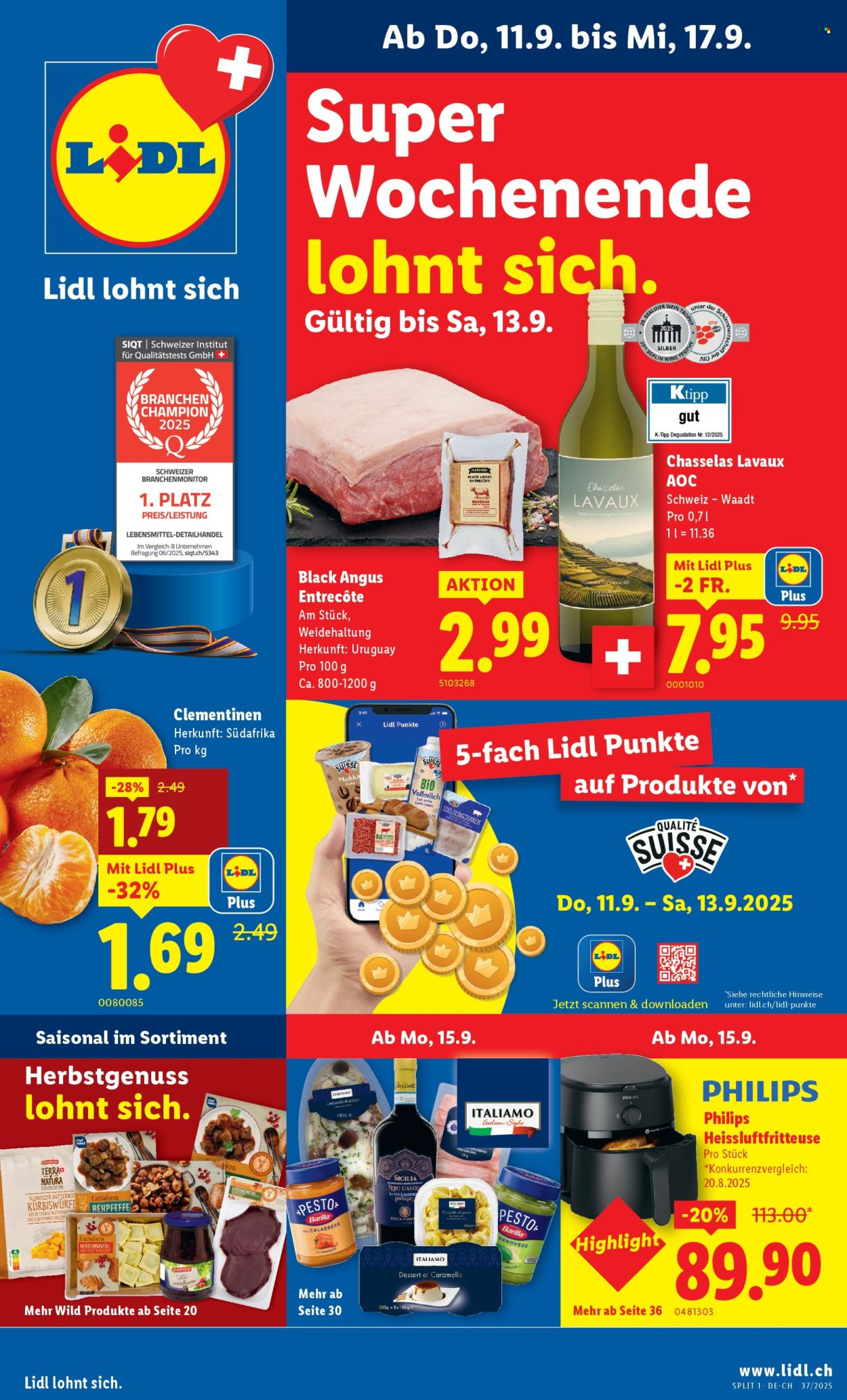Catalogue Lidl - 11.9.2025 - 17.9.2025. Page 1. Page 1