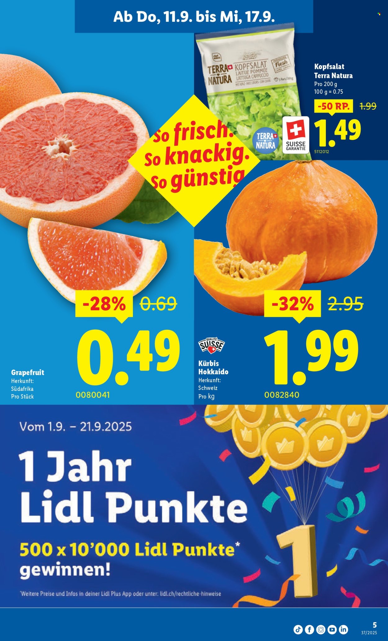 Catalogue Lidl - 11.9.2025 - 17.9.2025. Page 5. Page 5