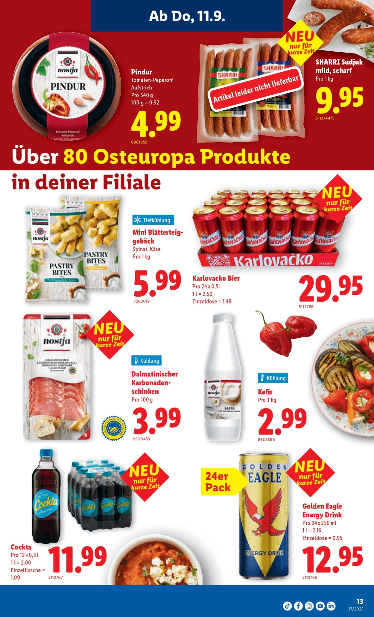 Catalogue Lidl - 11.9.2025 - 17.9.2025. Page 13. Page 13