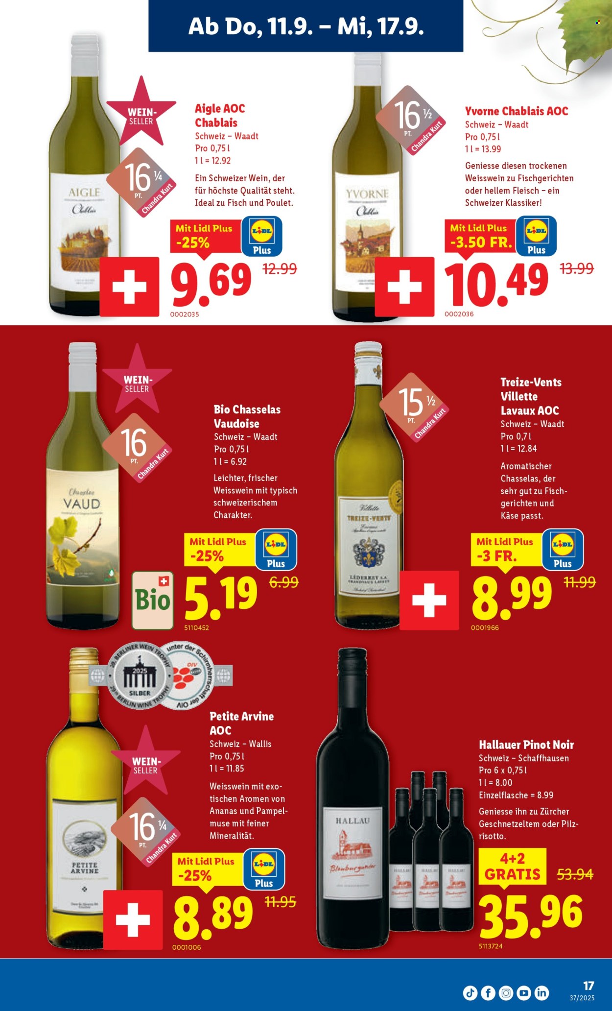 Catalogue Lidl - 11.9.2025 - 17.9.2025. Page 17. Page 17