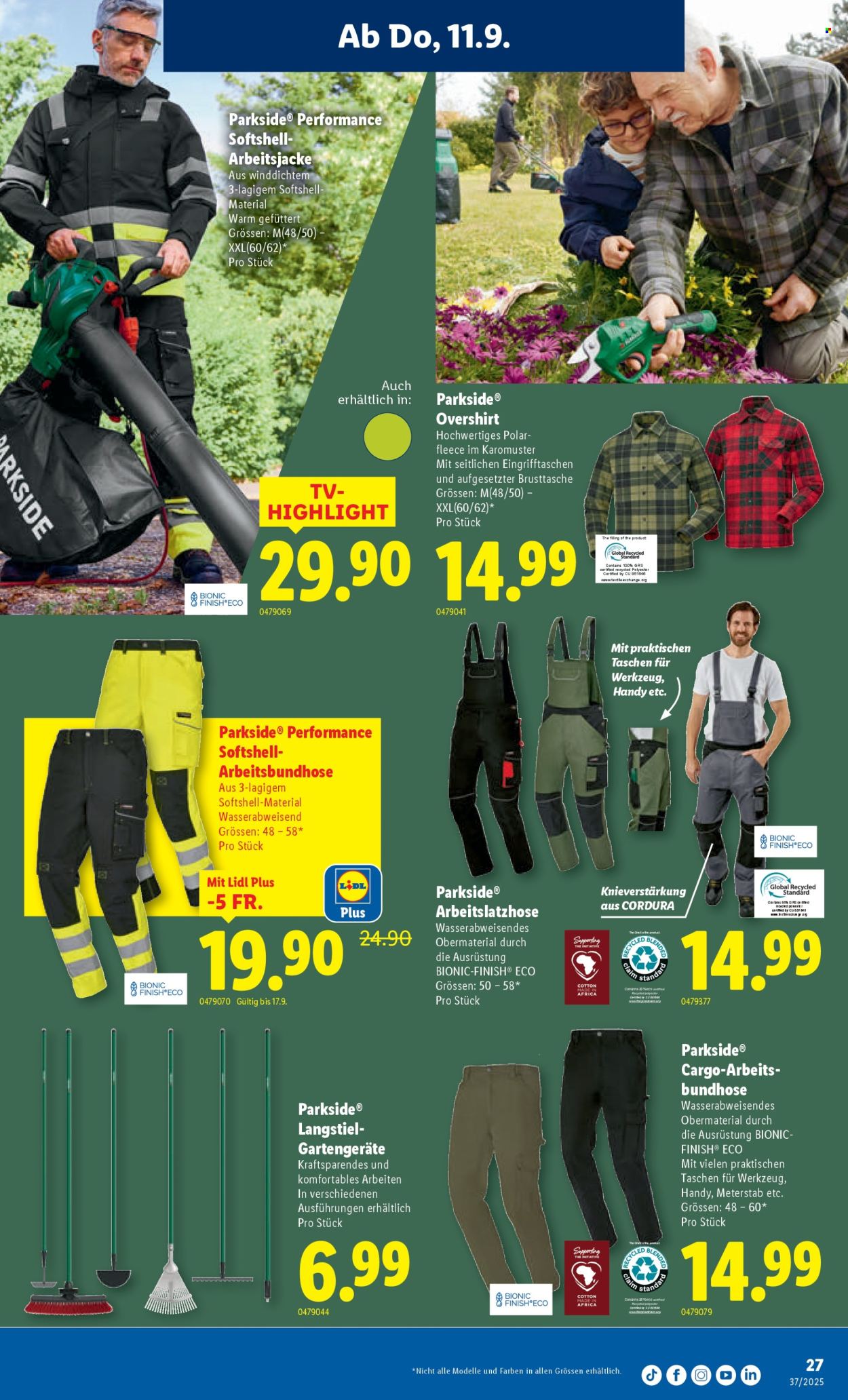 Catalogue Lidl - 11.9.2025 - 17.9.2025. Page 27. Page 27