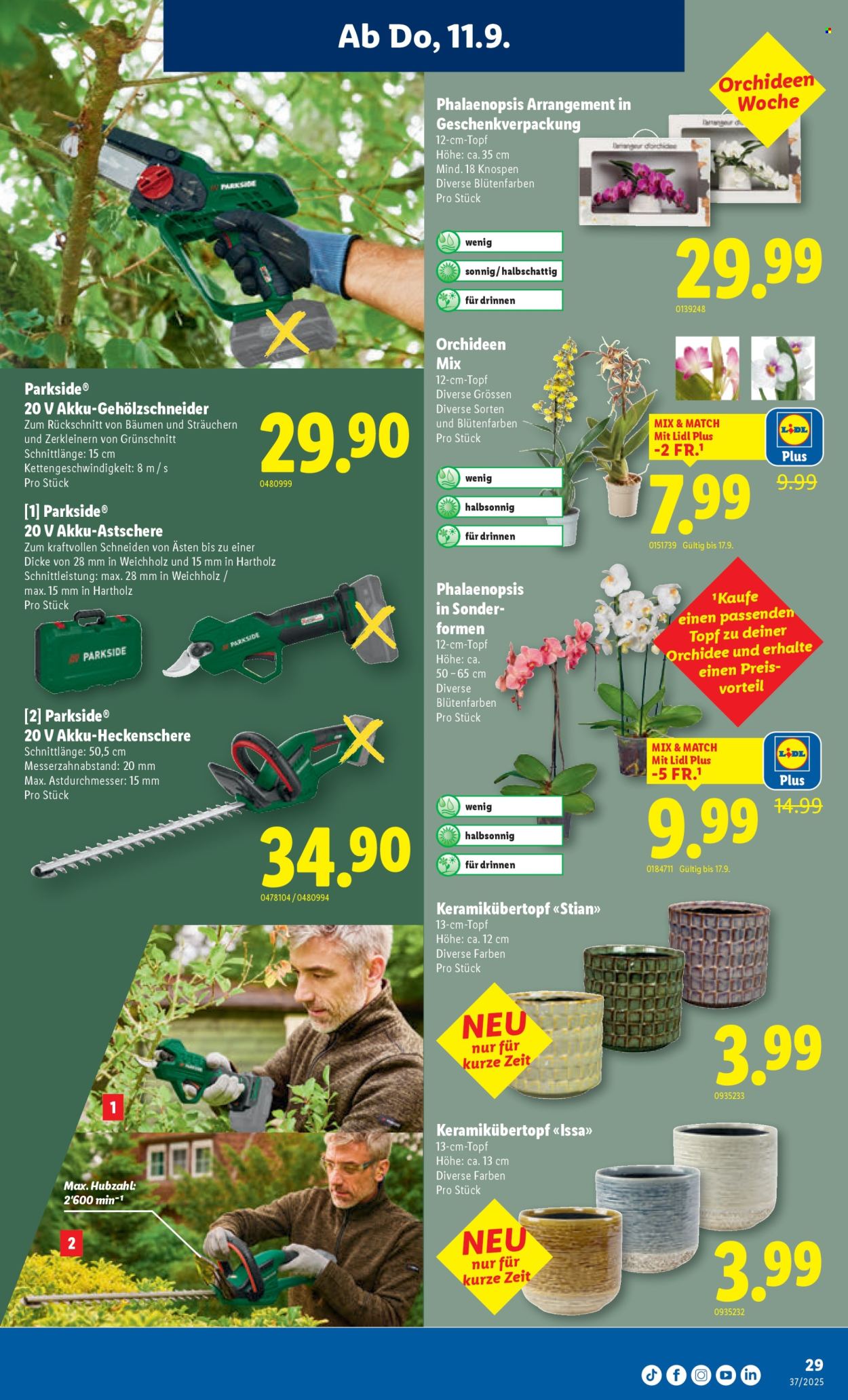 Catalogue Lidl - 11.9.2025 - 17.9.2025. Page 29. Page 29