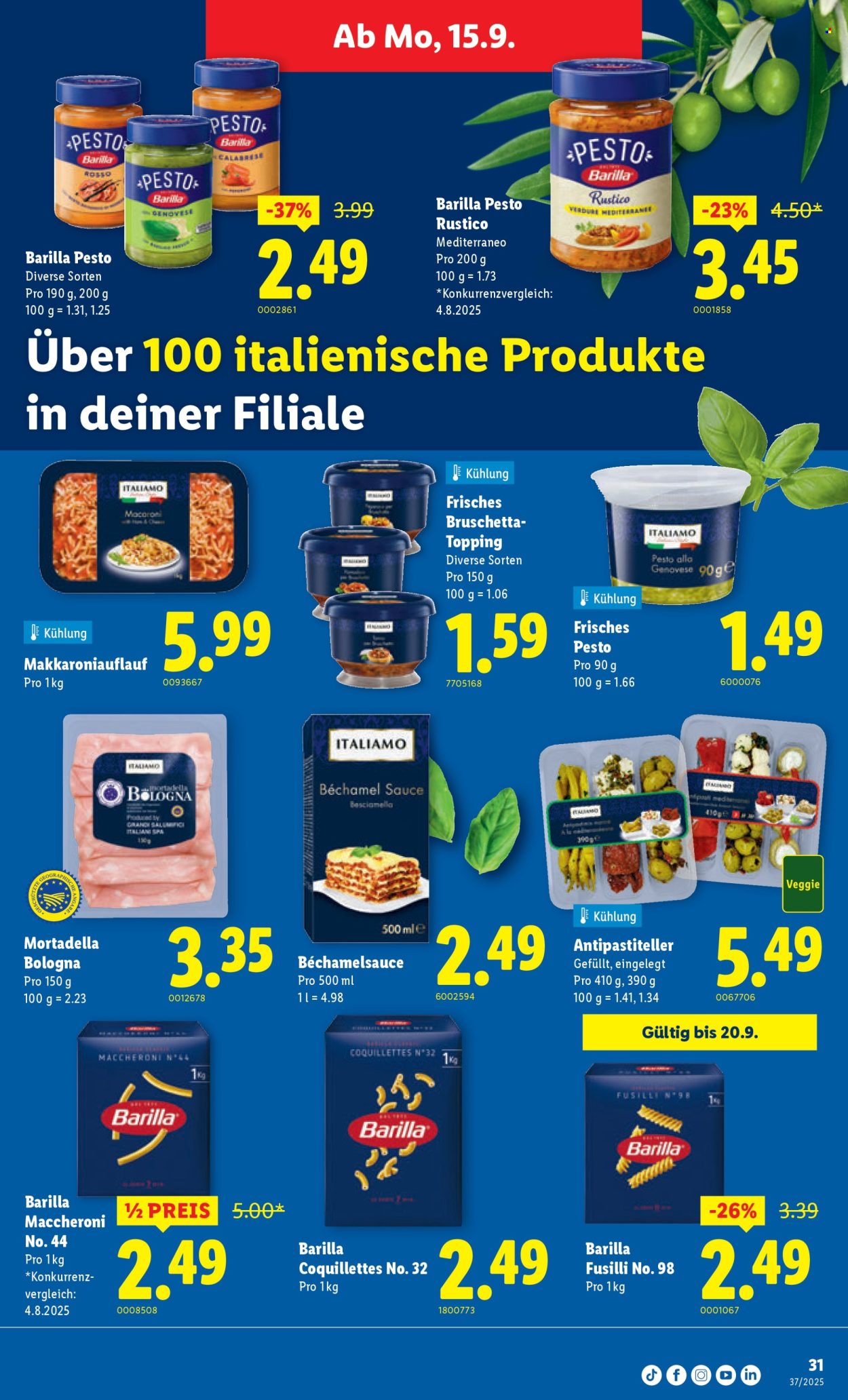 Catalogue Lidl - 11.9.2025 - 17.9.2025. Page 31. Page 31