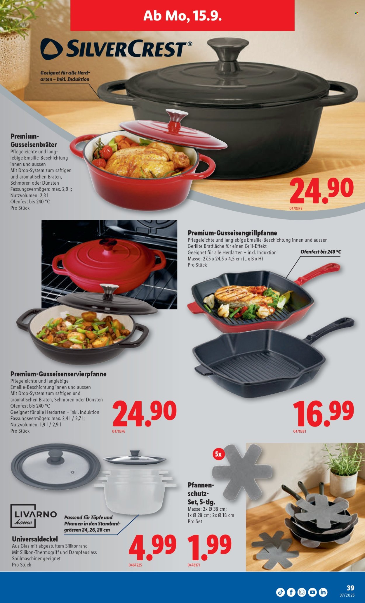 Catalogue Lidl - 11.9.2025 - 17.9.2025. Page 39. Page 39