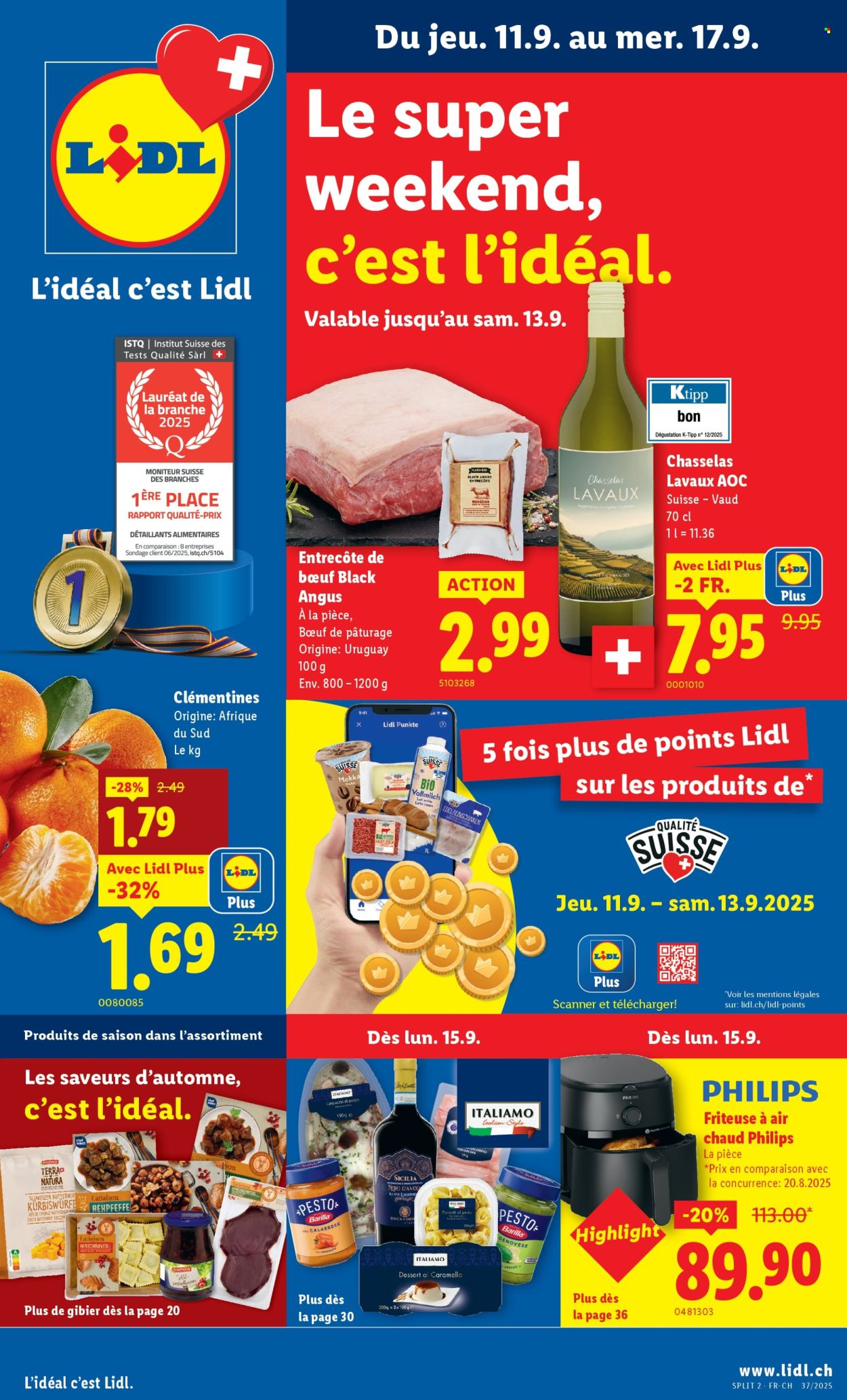 Catalogue Lidl - 11.9.2025 - 19.9.2025. Page 1. Page 1