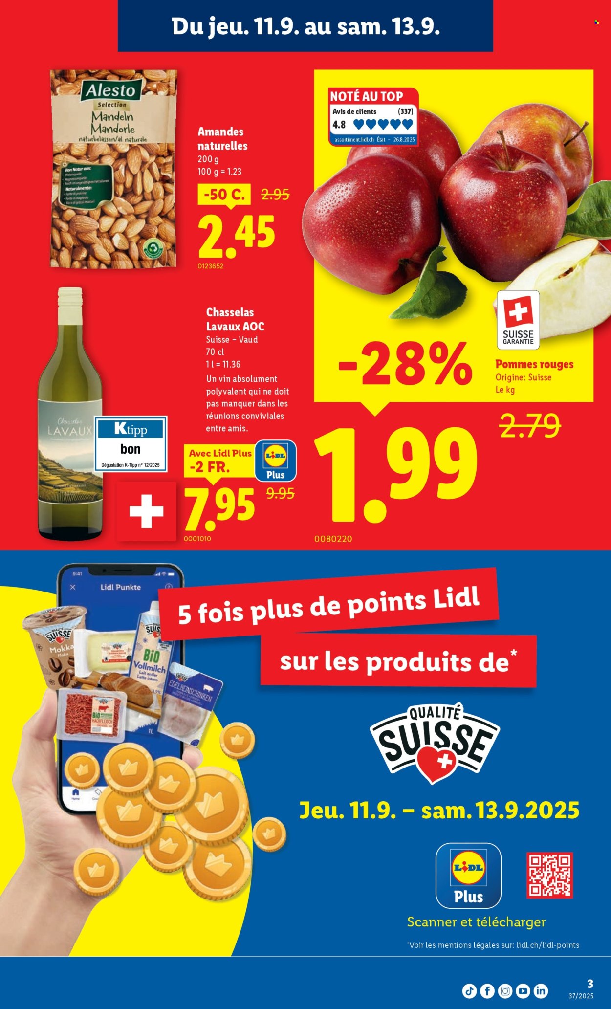 Catalogue Lidl - 11.9.2025 - 19.9.2025. Page 3. Page 3