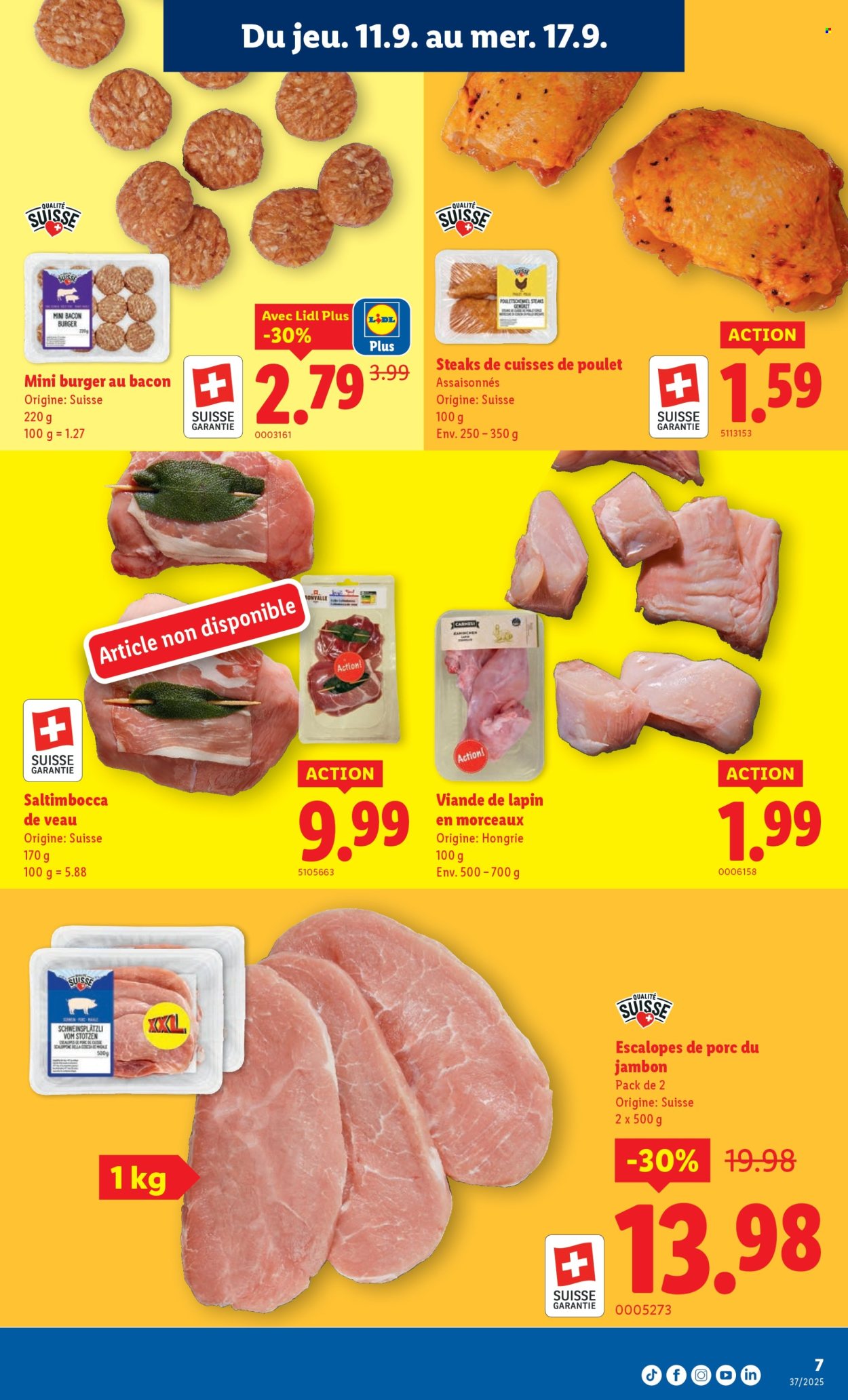 Catalogue Lidl - 11.9.2025 - 19.9.2025. Page 7. Page 7