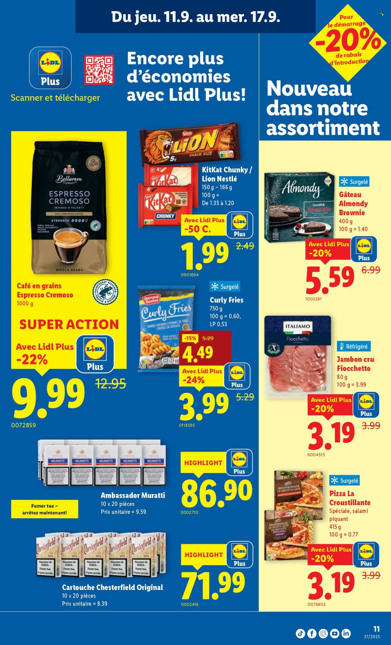 Catalogue Lidl - 11.9.2025 - 19.9.2025. Page 11. Page 11