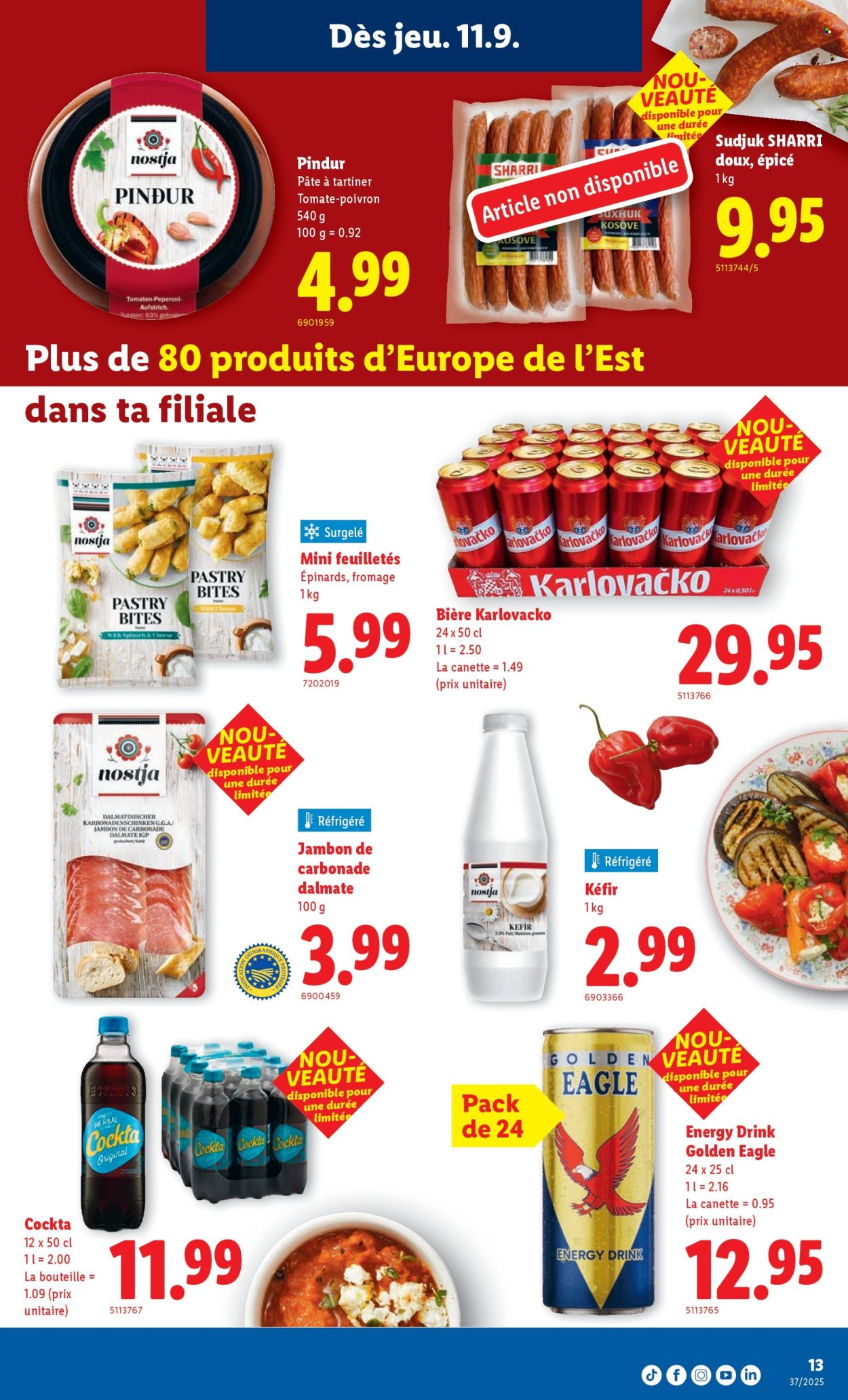 Catalogue Lidl - 11.9.2025 - 19.9.2025. Page 13. Page 13