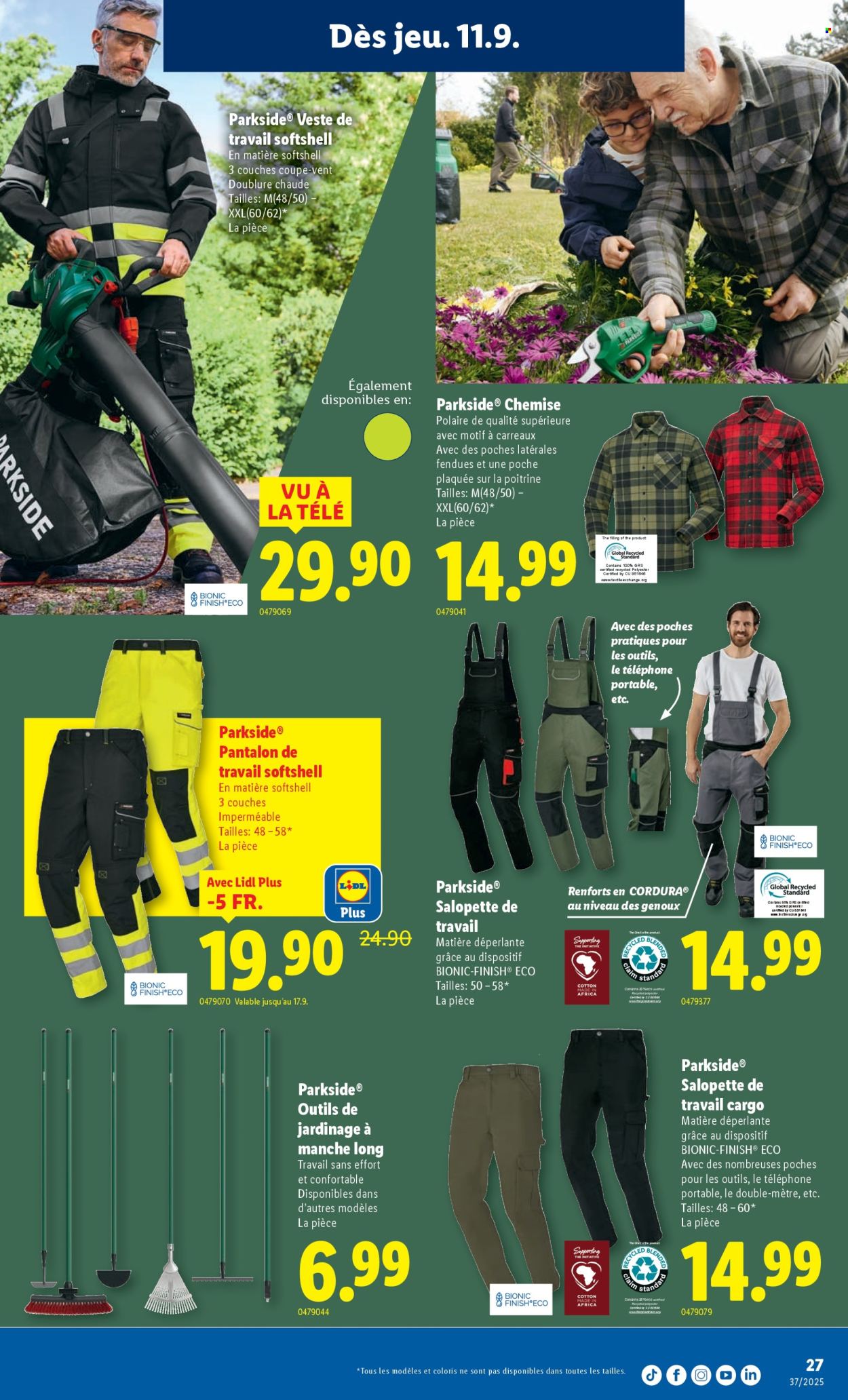 Catalogue Lidl - 11.9.2025 - 19.9.2025. Page 27. Page 27